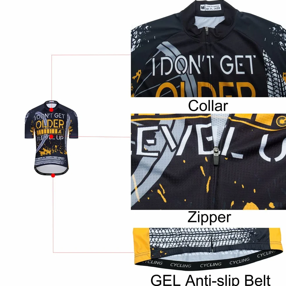 Koszulka kolarska męska, rower górski koszulka rowerowa topy odzież szosowa odzież rowerowa strój Ciclismo XXS-6XL