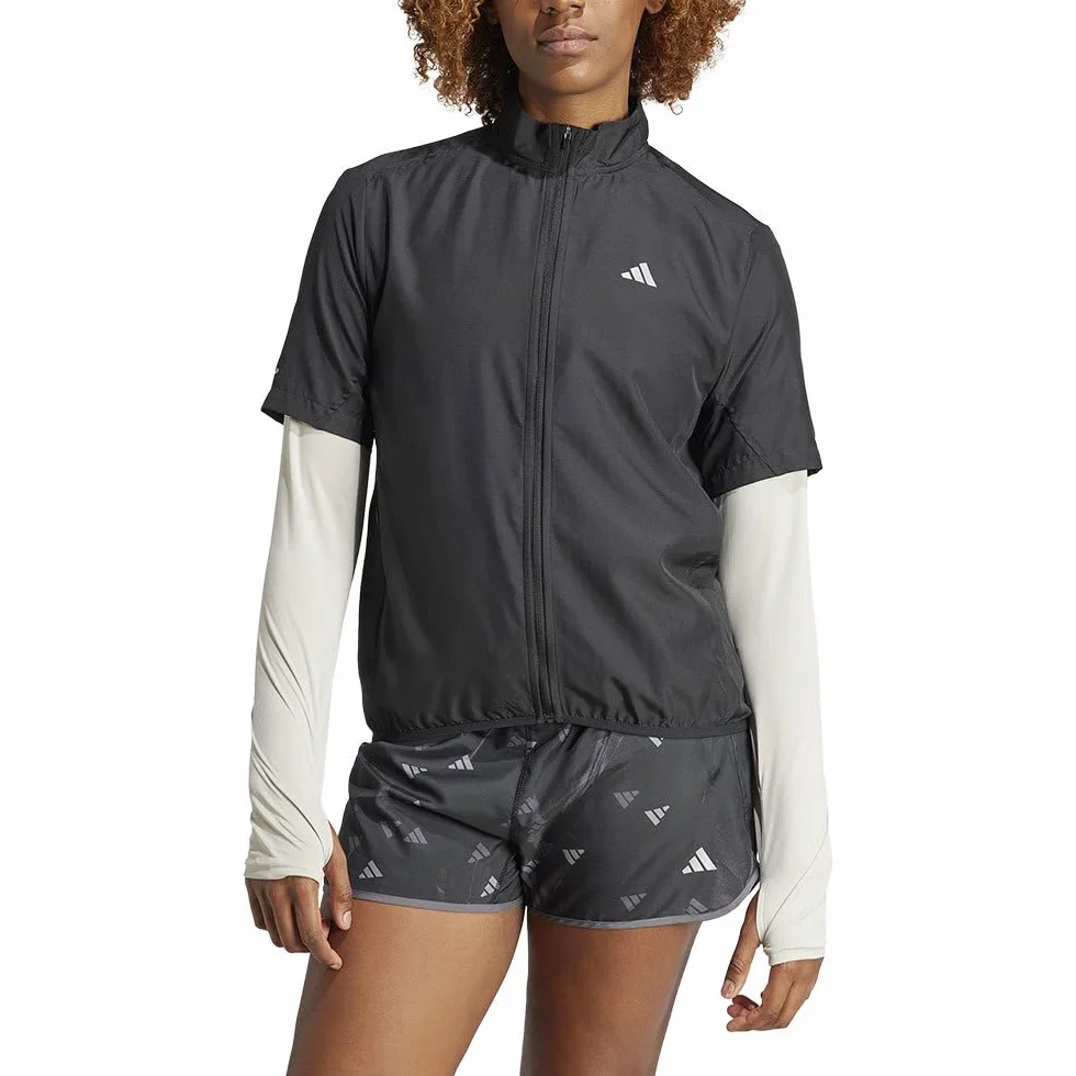 adidas Kurtka Kobiety Run It Z Krótkim Rękawem