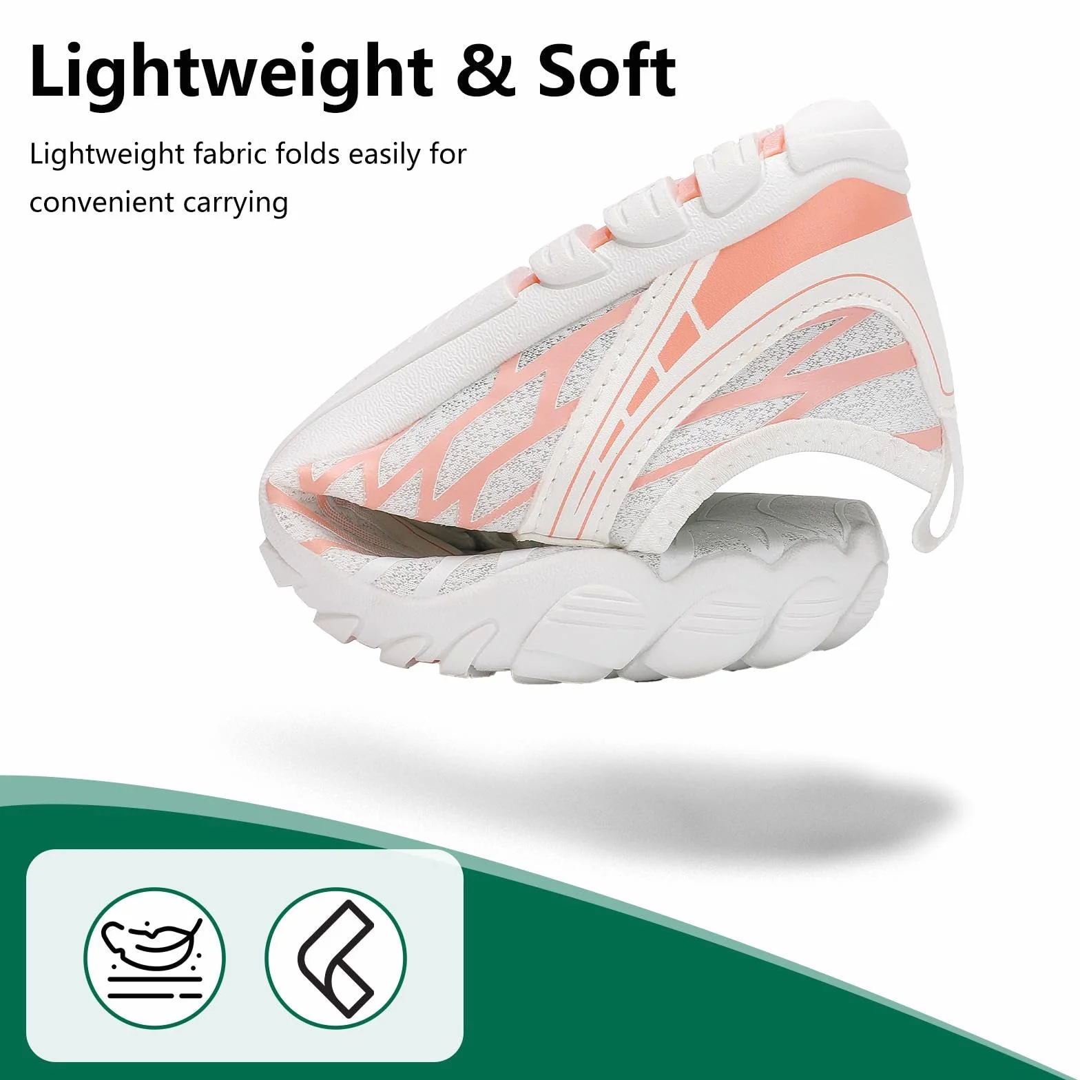 SAGUARO Barefoot minimalistyczne damskie buty do wody Oddychające, szybkoschnące, 35-43 EU