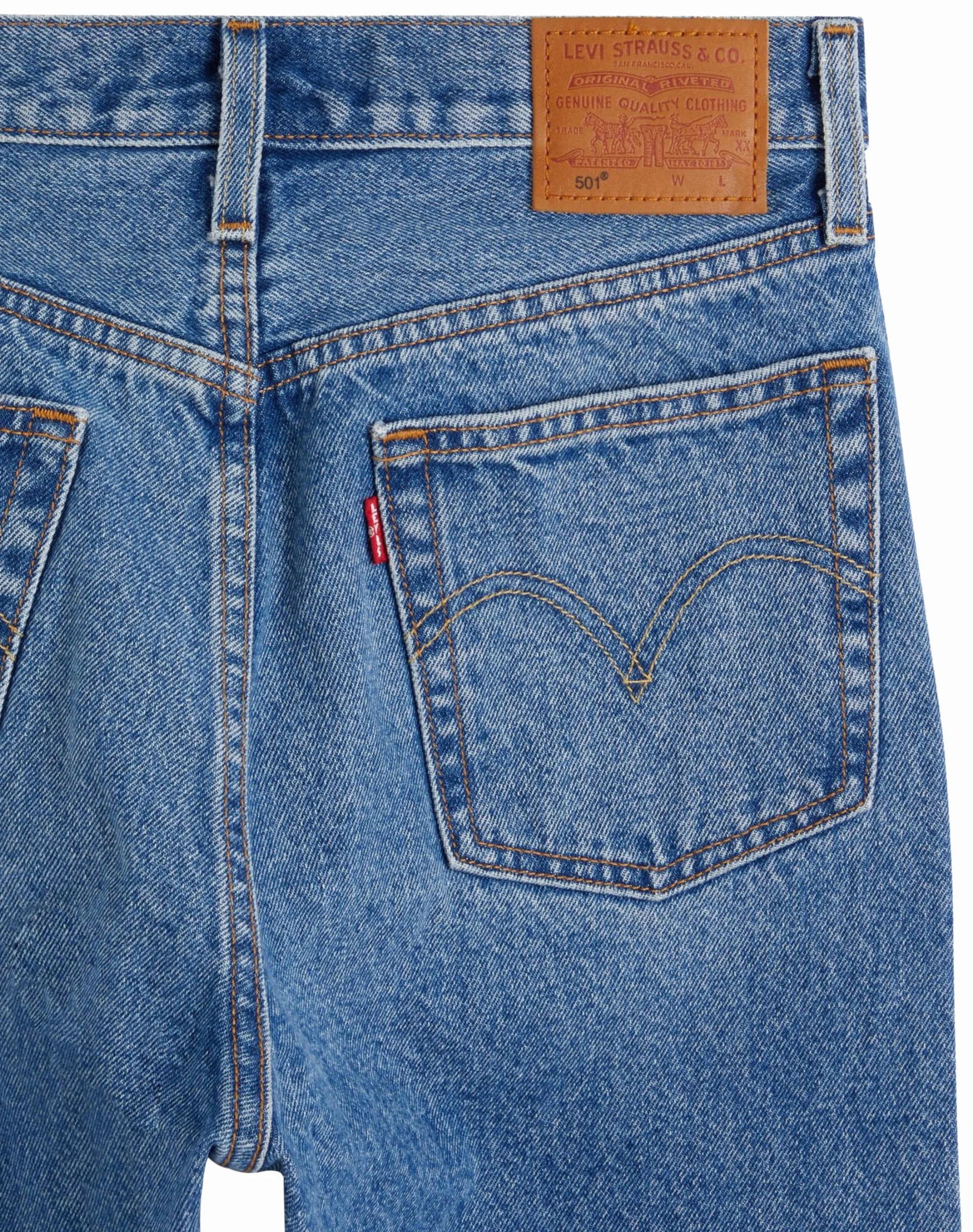 Levi's 501 Crop - Dżins Kobiety