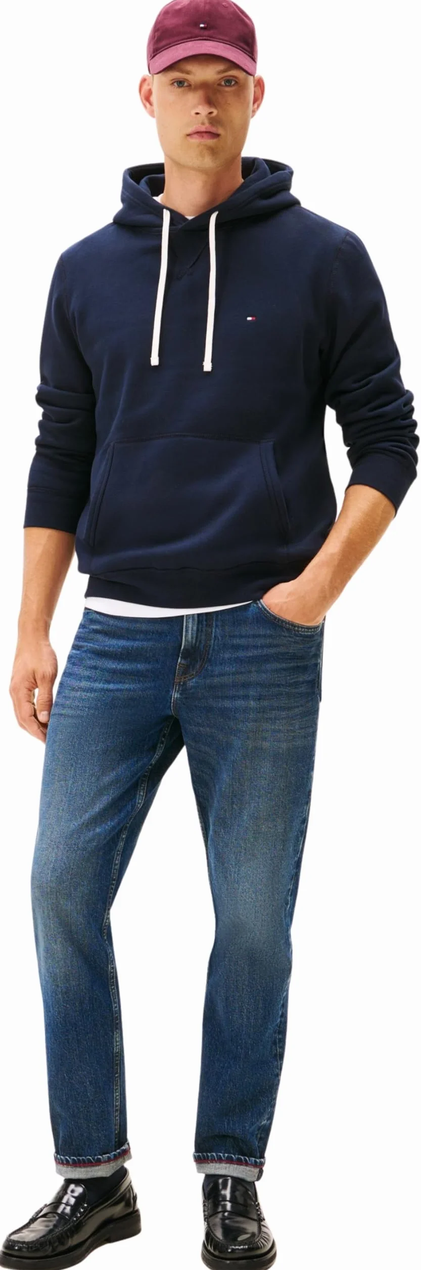 Tommy Hilfiger Bluza z kapturem Mężczyźni Bluza Polarowa Essential Mw0mw37230