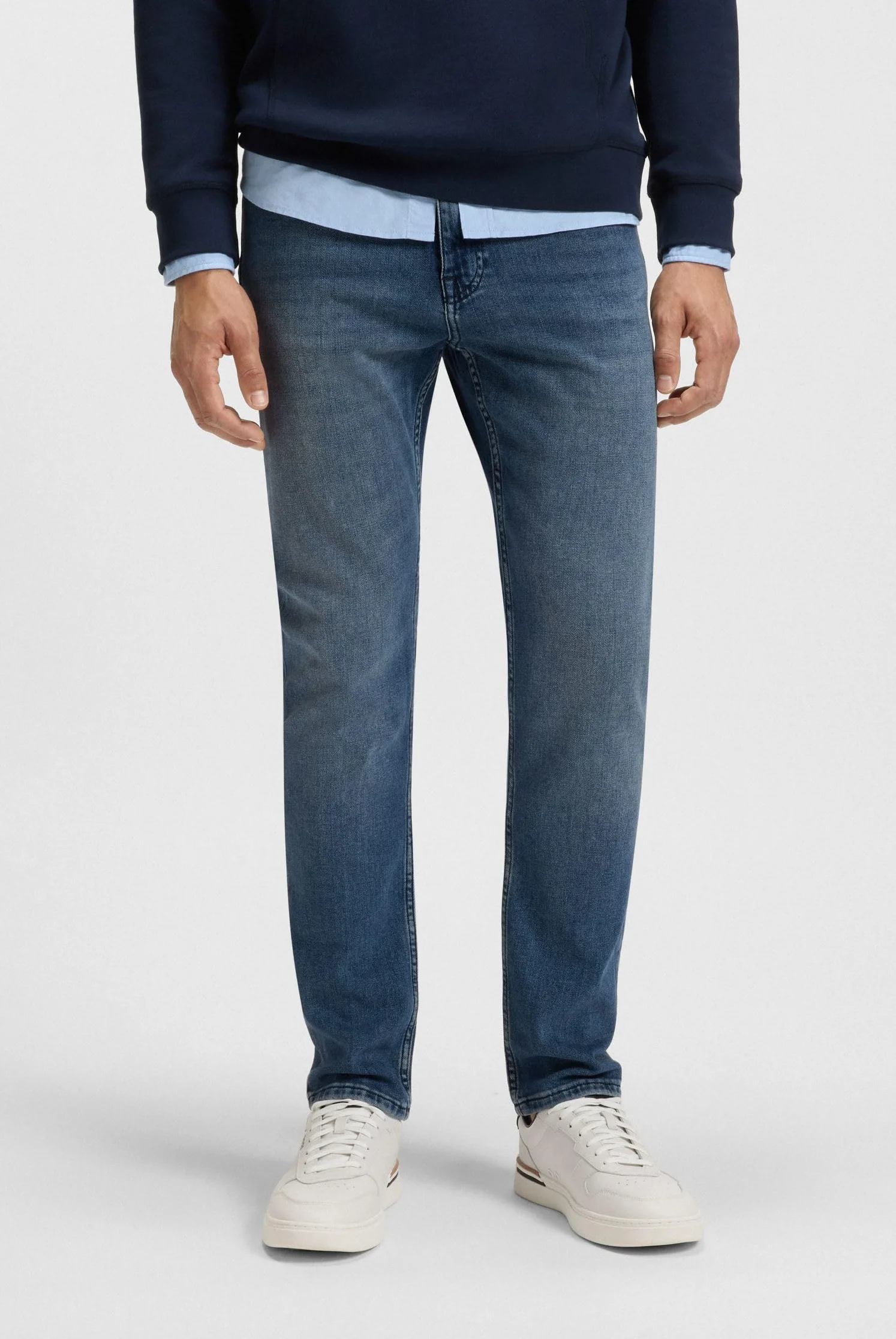 BOSS Delaware Bo - Jeans_Spodnie Mężczyźni