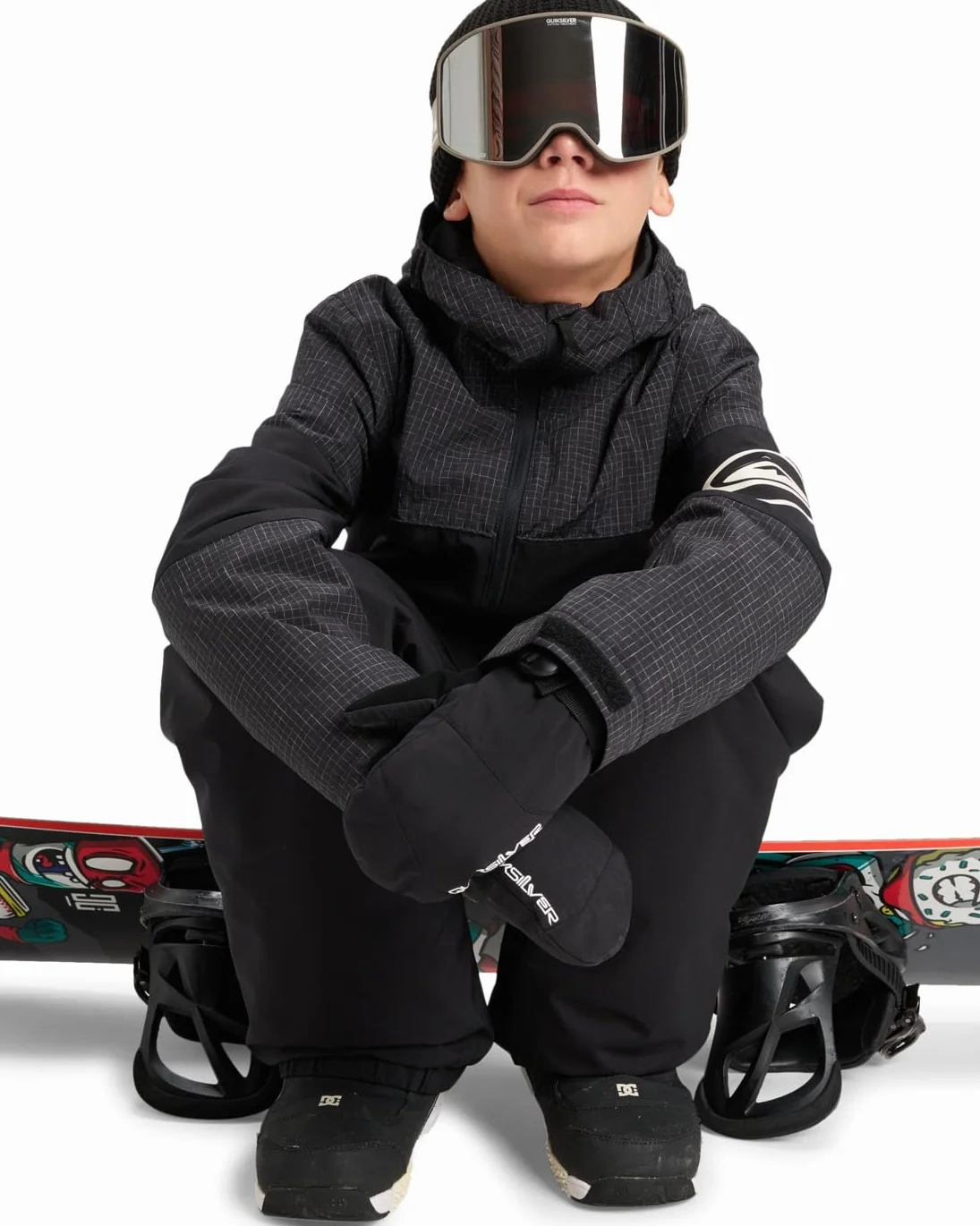 Quiksilver Kurtka Snow High in The Hood Jacket Czarna 12