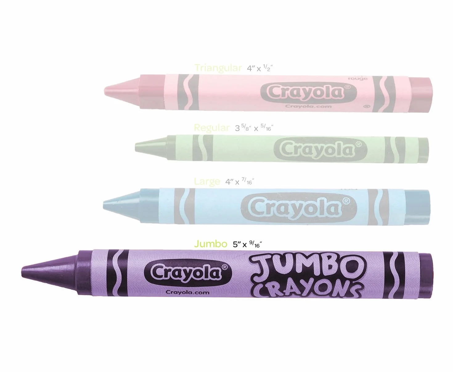 Crayola - 28 kredek świecowych duży format w zamykanym słoiku, różne kolory, do użytku w szkole i w czasie wolnym, 52-3037