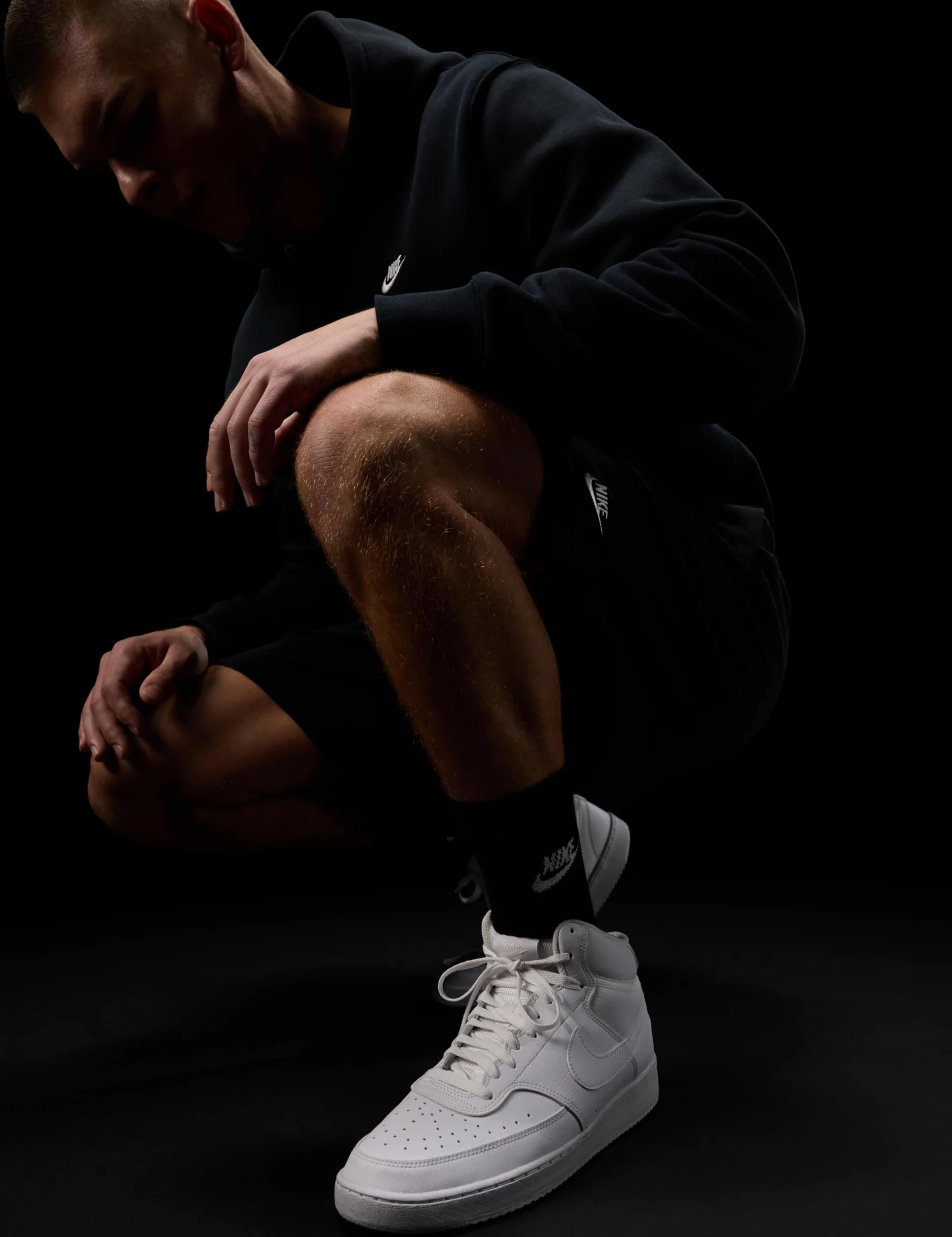 NIKE Mężczyźni Court Vision Mid Next NatureSneakersy