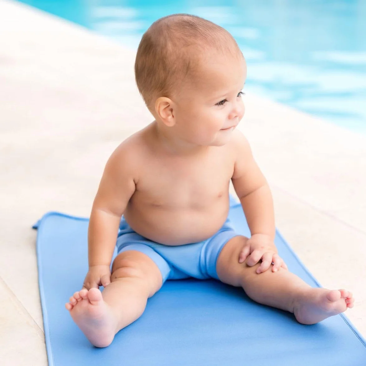 Splash About Baby Kids Nowa ulepszona pieluszka Happy, Kaszmirowy niebieski, 12-24 miesi?cy