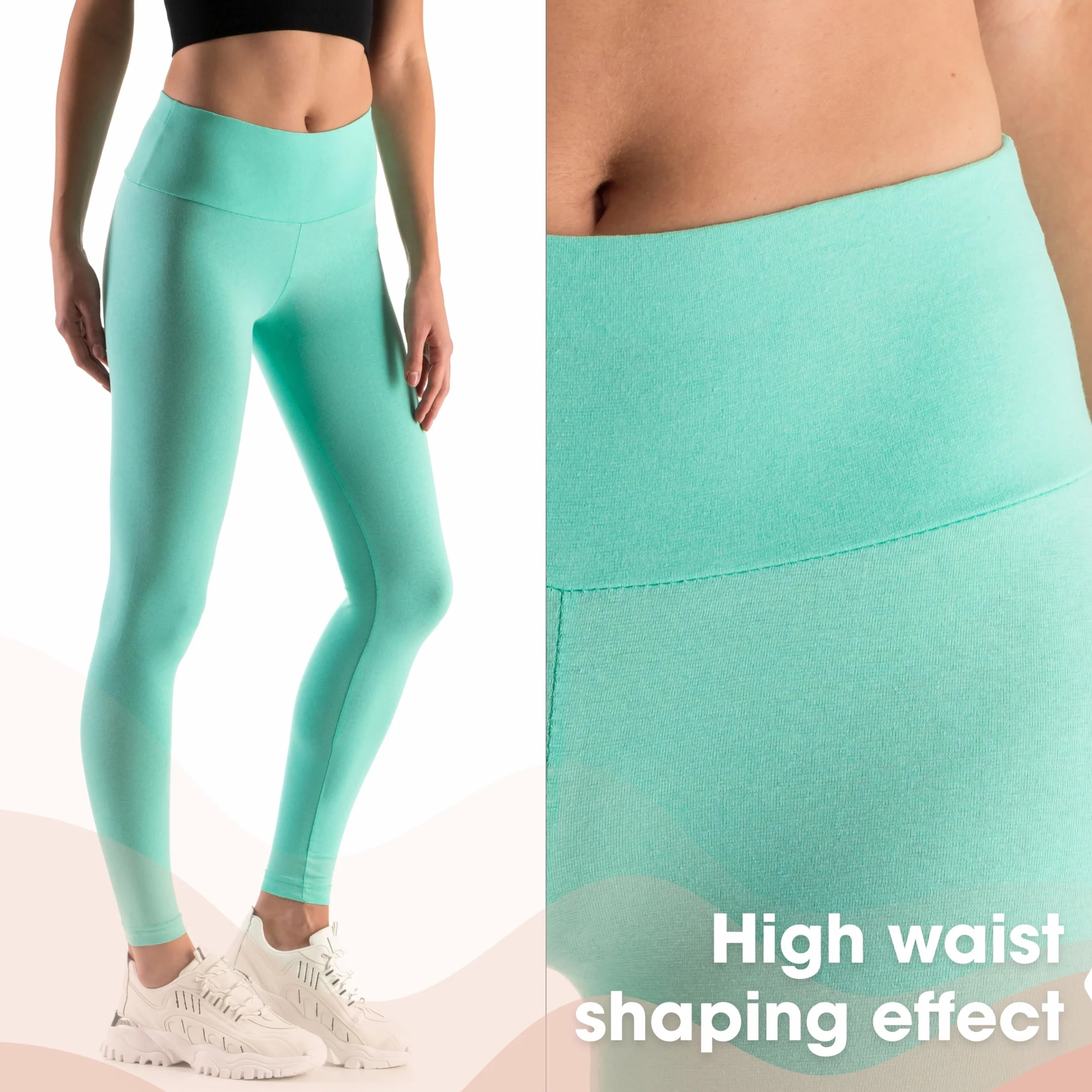 SOFTSAIL Legginsy dla kobiet legginsy treningowe z wysokim stanem dla kobiet sport joga pilates bieganie jogging fitness siłownia kontrola brzucha odzież sportowa z wysokim stanem legginsy sportowe