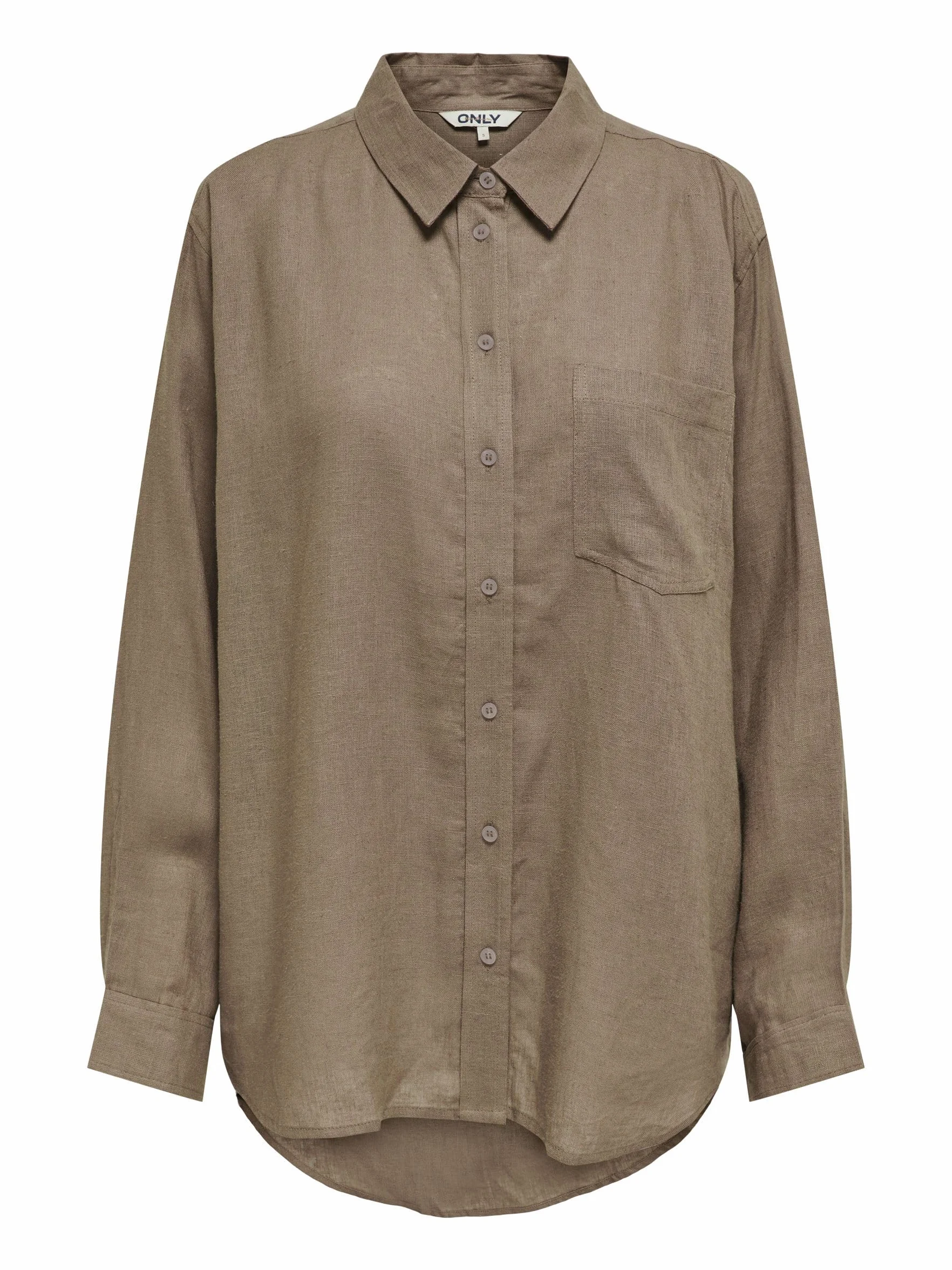 Onltokyo L/S Linen Blend Shirt Pnt Noos, beż, XL