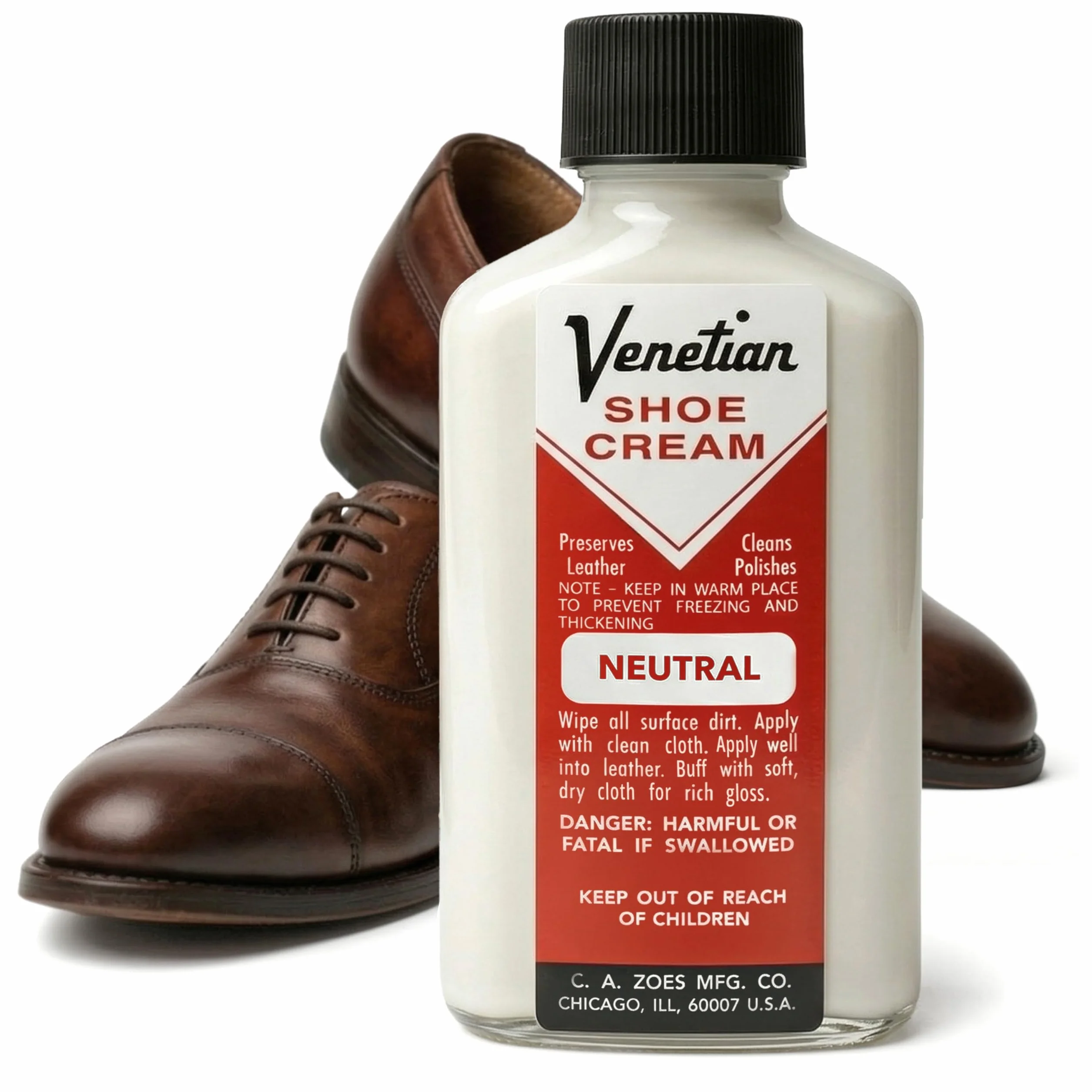 Venetian Krem do butów, 85 g, neutralny, neutralny, 3 oz