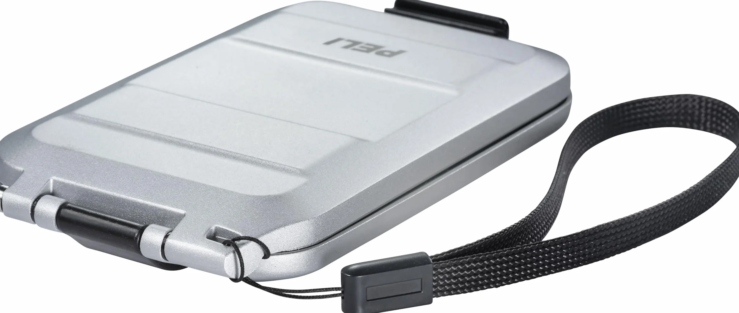 PELI Portfel z polem RF G5, anty-RFID, z ochroną przed hakowaniem i standardem wodoszczelności IP67, wyprodukowano w USA, Kolor: Srebrny