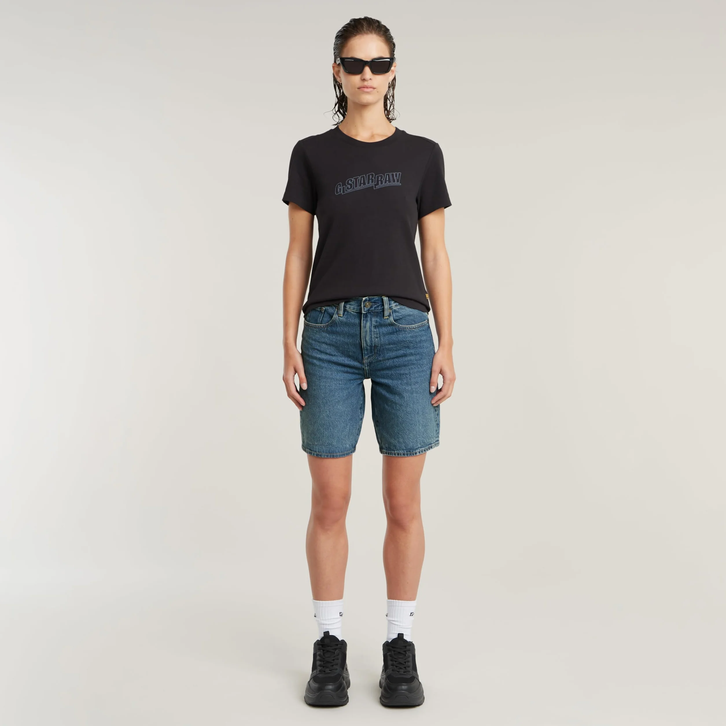 G-STAR Koszulka Kobiety Embro Logo R T Wmn