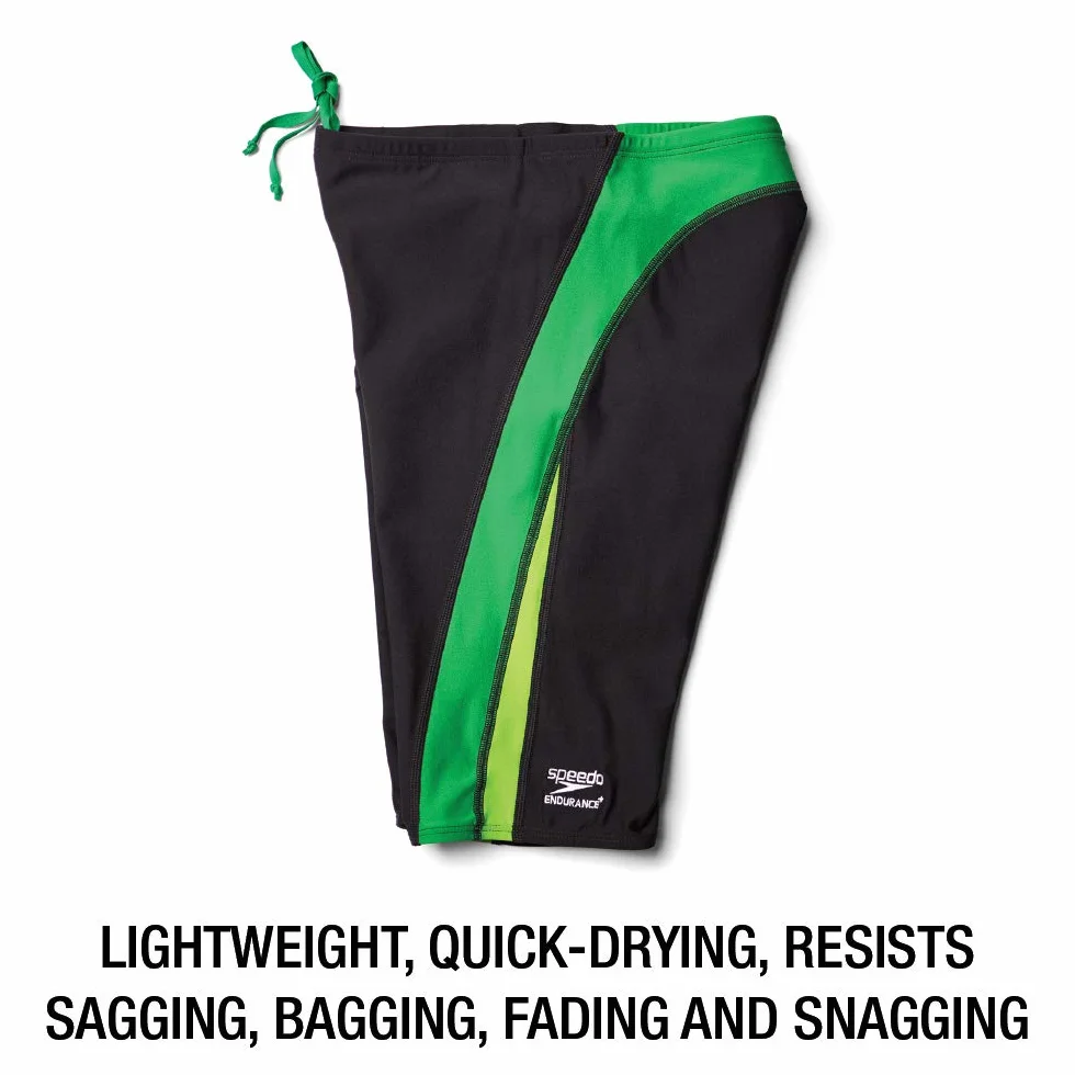 Speedo Męski strój kąpielowy Spark Splice Jammer Czarny/niebieski iskra 32