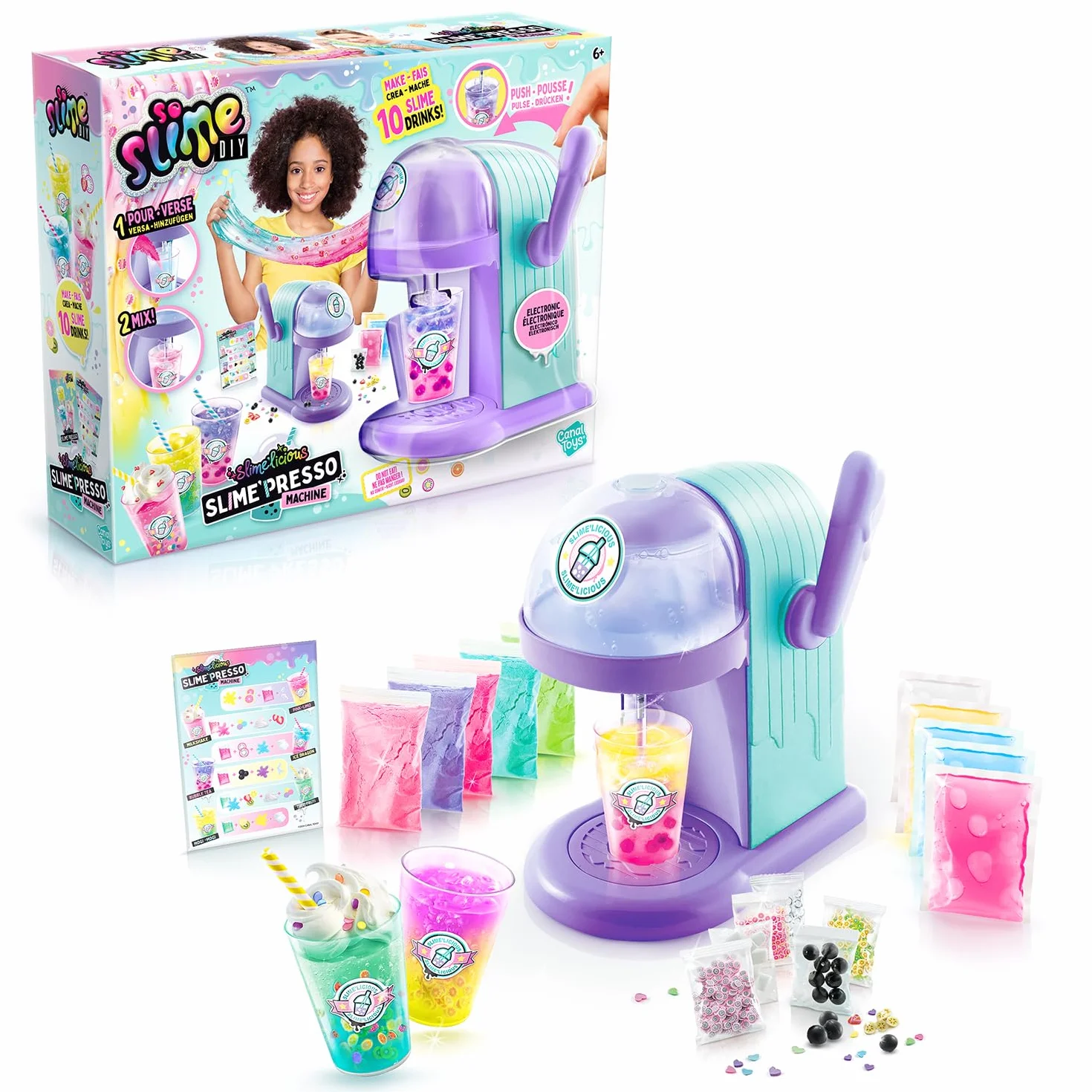 Canal Toys - So Slime - Slimelicious - Slime'presso Machine - SSC 254, Fioletowy