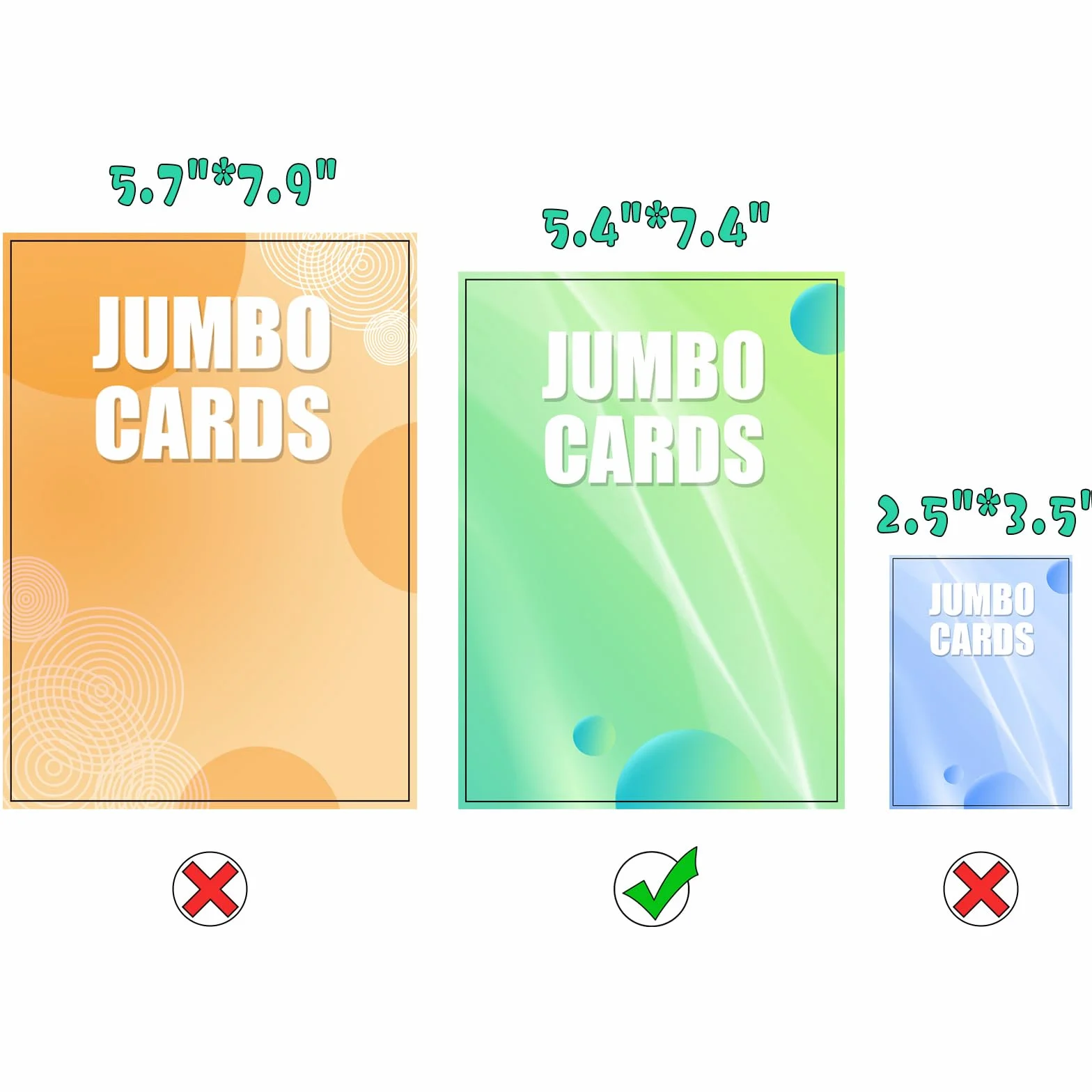 Jumbo segregator na karty – WITHYU segregator kolekcjonerski ze skóry poliuretanowej (PU), na 60 kart L (13,7 x 18,8 cm), wodoszczelny album kolekcjonerski na karty Jumbo Card TCG (niebieski (Aquablau