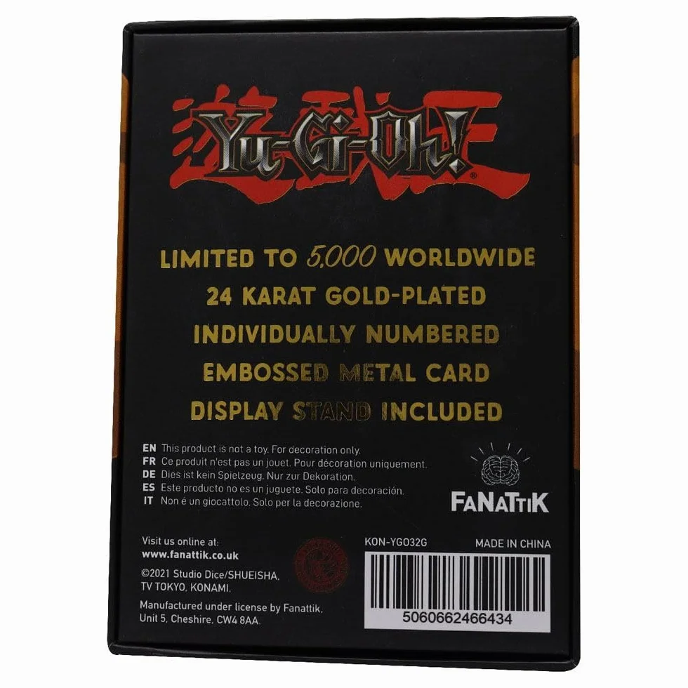 YU-GI-OH! - Marshmallon - Carte en métal plakietka lub kolektor