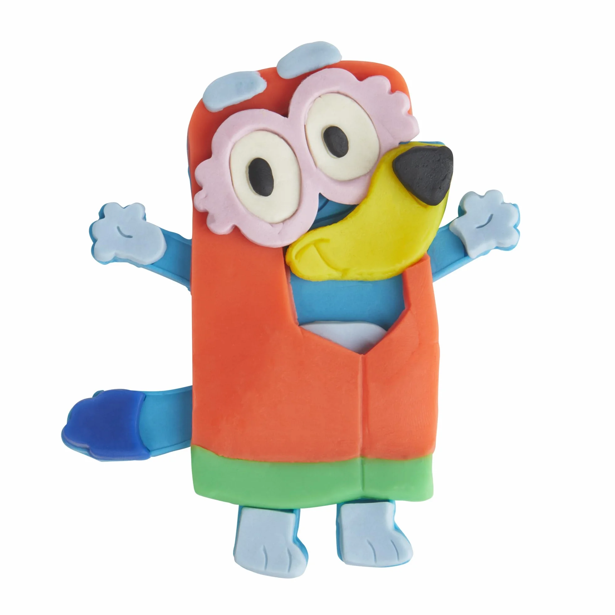 Zestaw do zabawy Play-Doh Przebrania Blue dla dzieci w wieku od 3 lat, 11 tub ciastoliny, produkt nietoksyczny