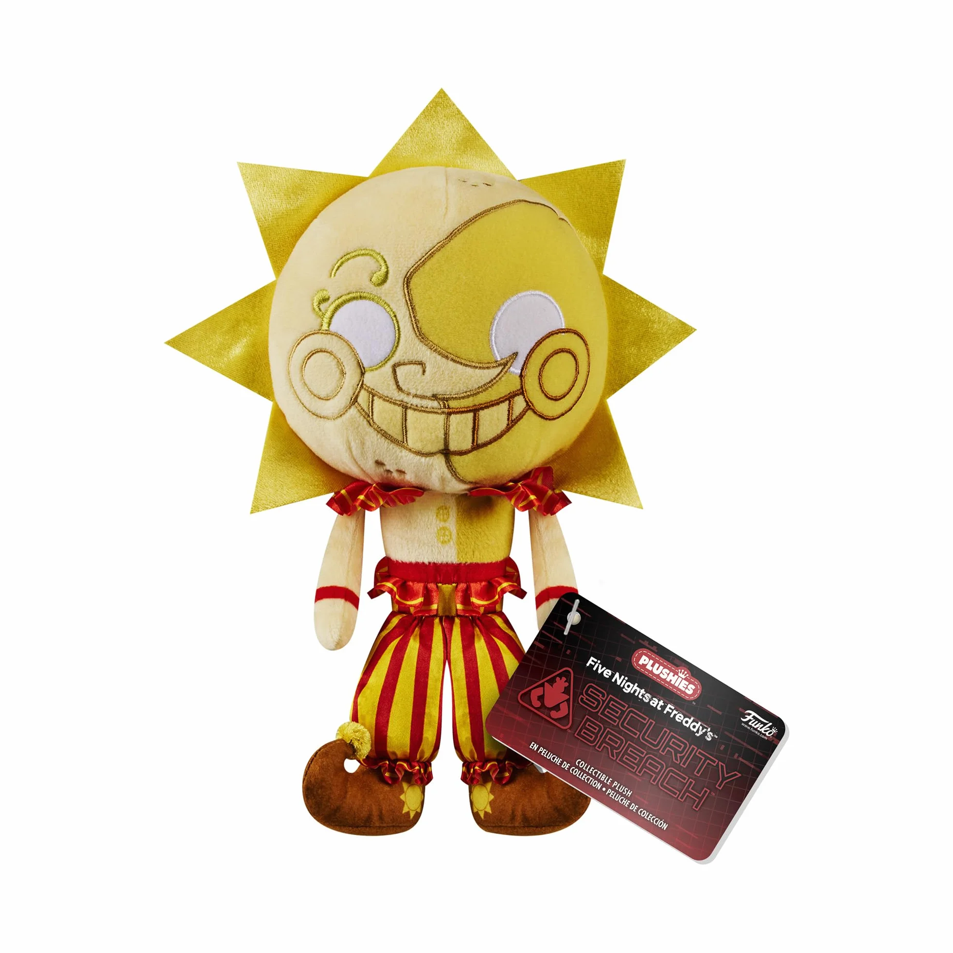 Funko Plush: Five Nights At Freddy's (FNAF) SB - Sun - (CL 7") - kolekcjonerska miękka zabawka - pomysł na prezent urodzinowy - oficjalny towar - pluszak dla dzieci i dorosłych