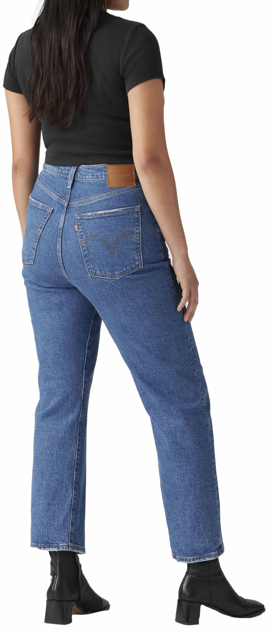 Levi's Ribcage Straight Ankle - Dżins Kobiety
