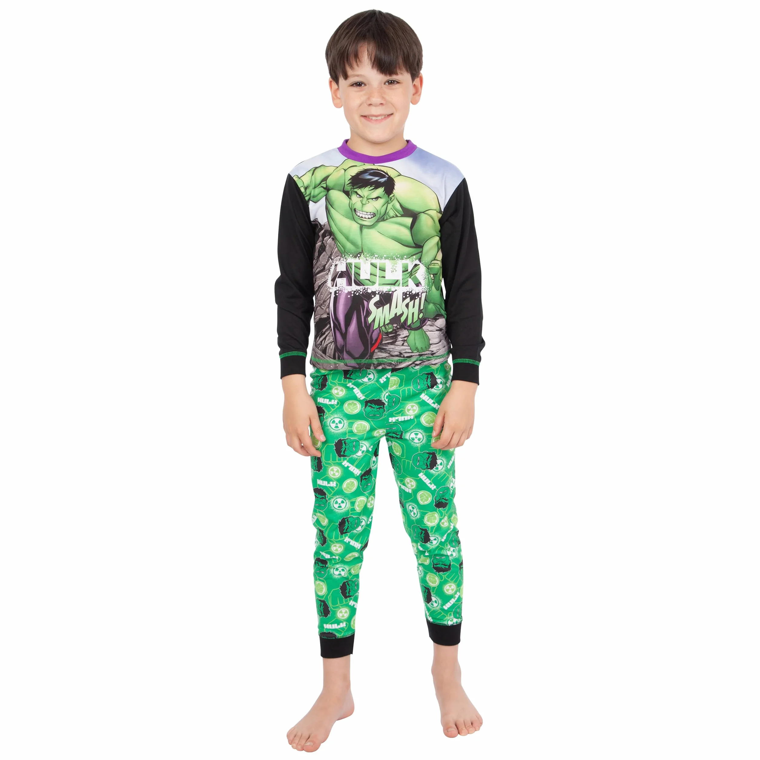 Marvel Chłopcy Pyjamas The Incredible Hulk