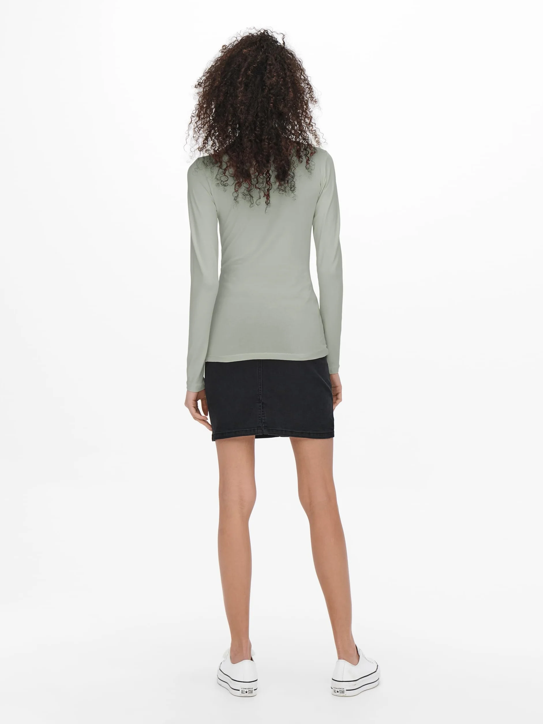 ONLY Koszulka Kobiety Onllive Love Life L/S Oneck Top Noos Jrs