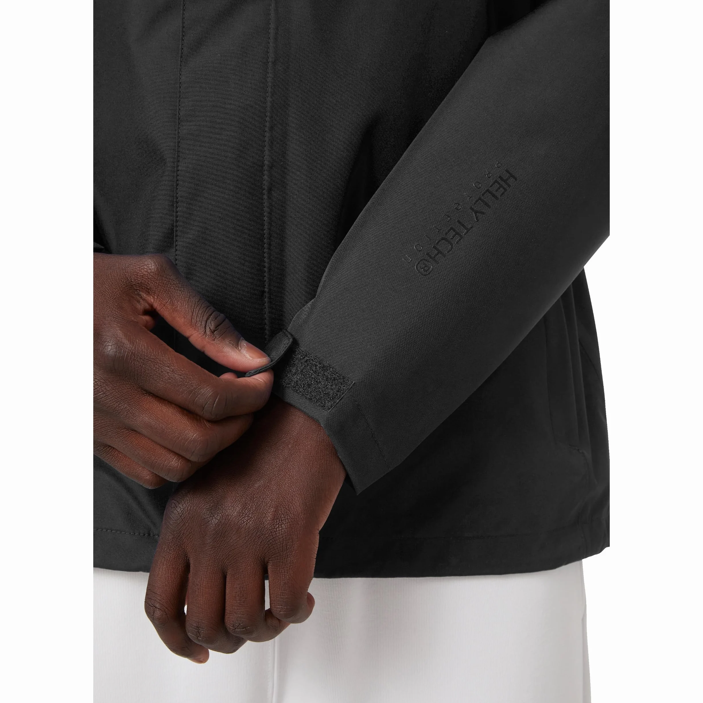 Helly Hansen Męska wodoodporna wiatroszczelna oddychająca kurtka przeciwdeszczowa, 992 Black, XXL