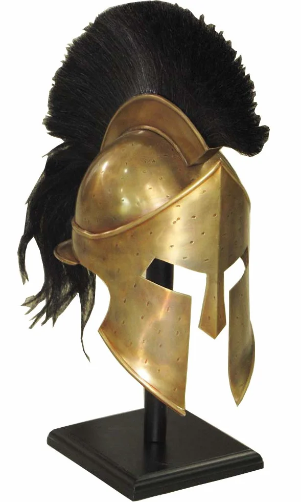 THORINSTRUMENTS Roman 300 Spartan Helmet King Leonidas film replika hełmu Larp grecki hełm