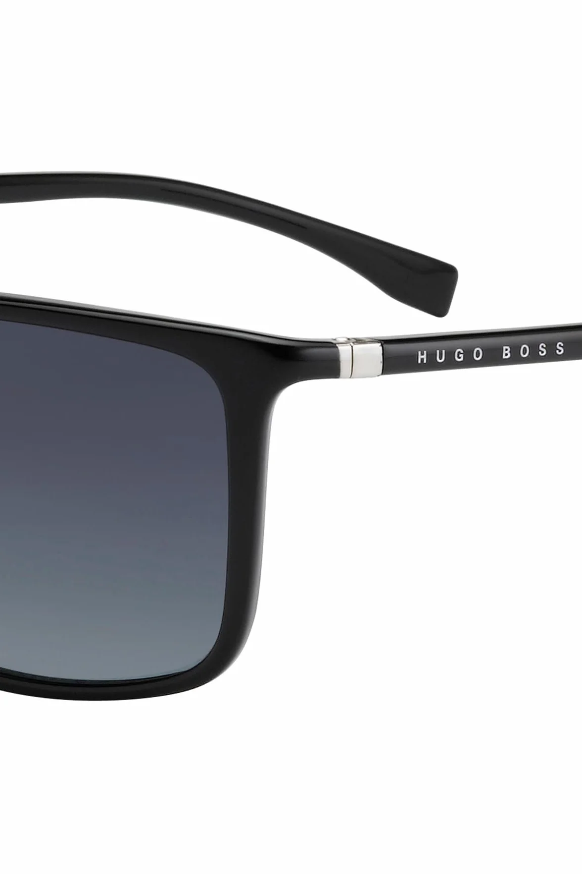 Boss BOSS 0665/S/IT Okulary Przeciwsłoneczne Black Silver/Grey Shaded 57/16/145 uomo