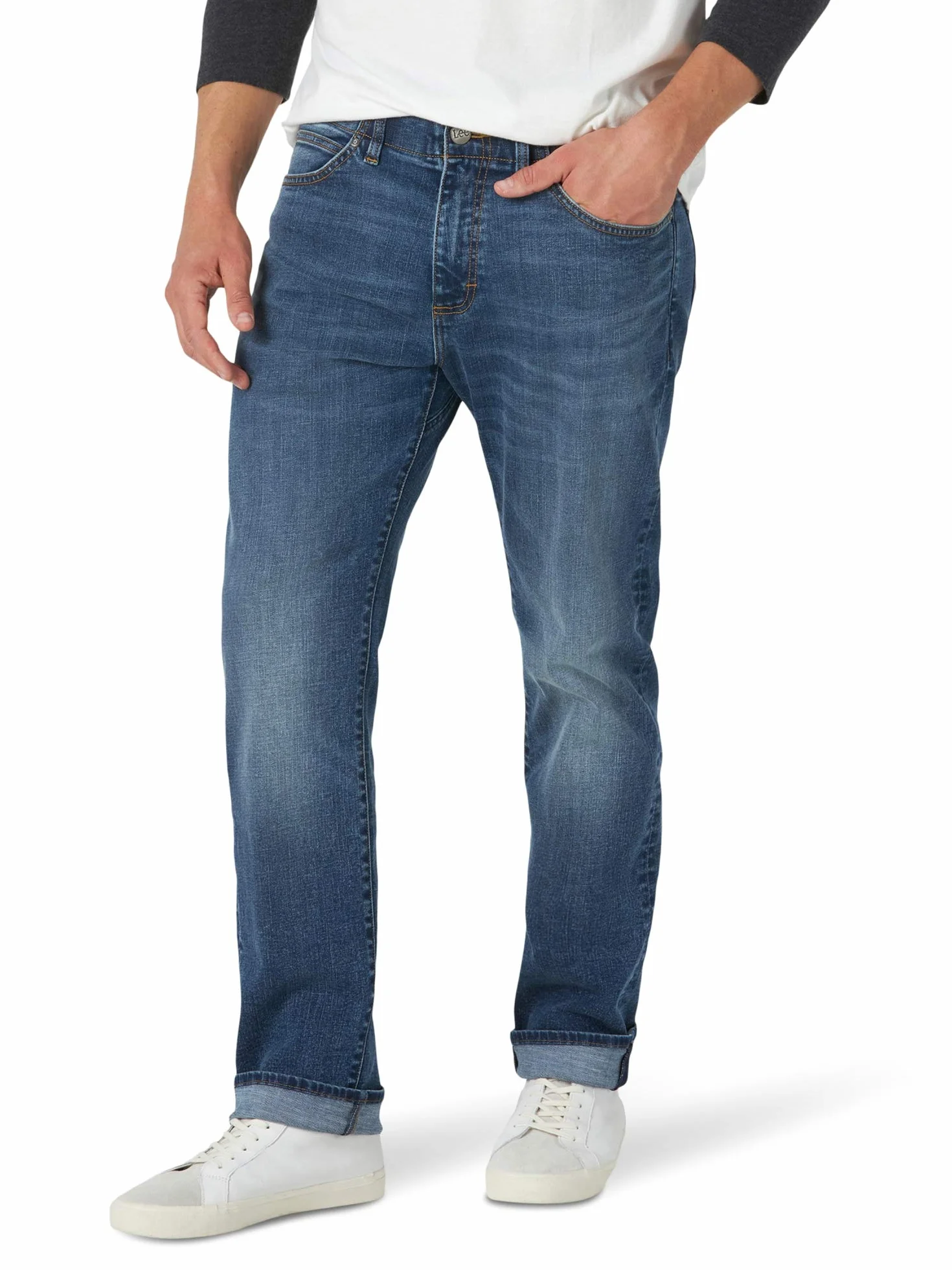 Lee Athletic Tapered Xm - Dżins Mężczyźni
