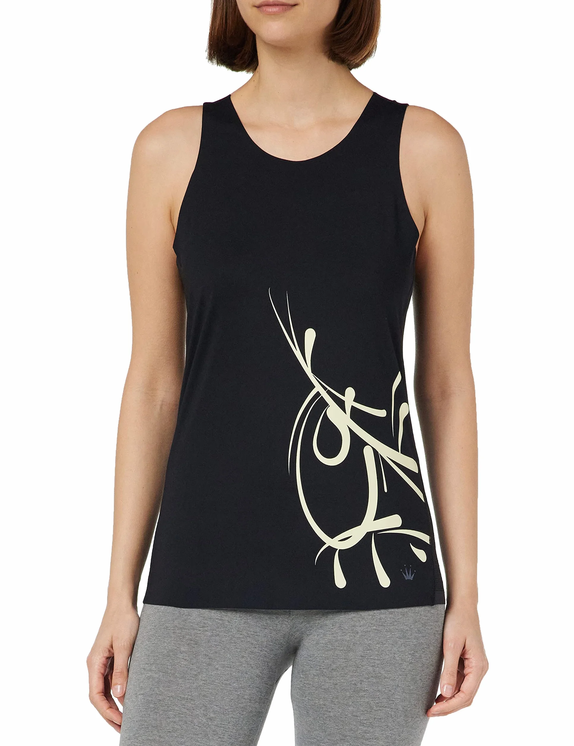 Triumph Women's Flex Smart TOP SSL EX górna część piżamowa, Black Combination, L, Black Combination, L