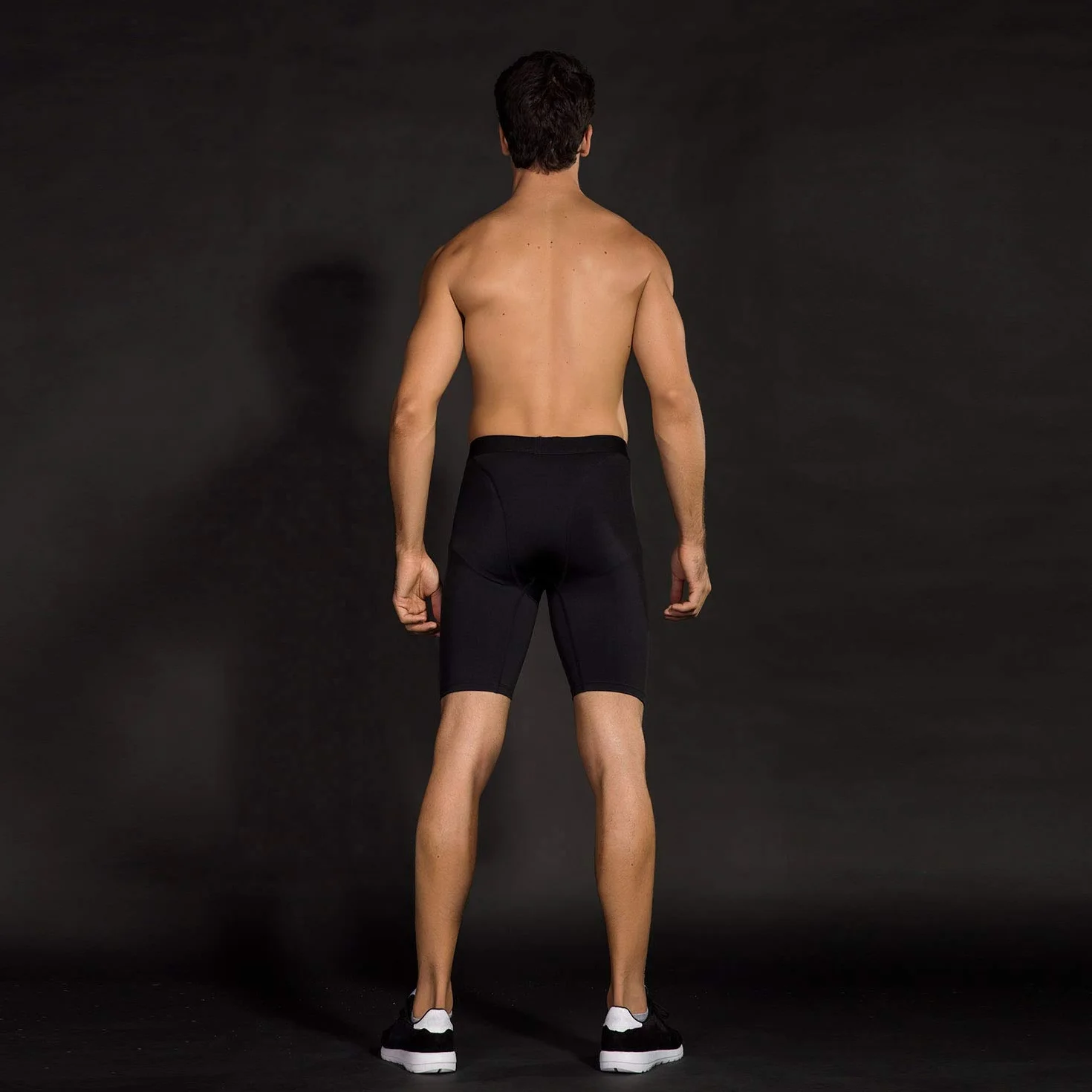 Niksa Krótkie legginsy do biegania męskie spodenki kompresyjne do sportu, fitnessu, siłowni