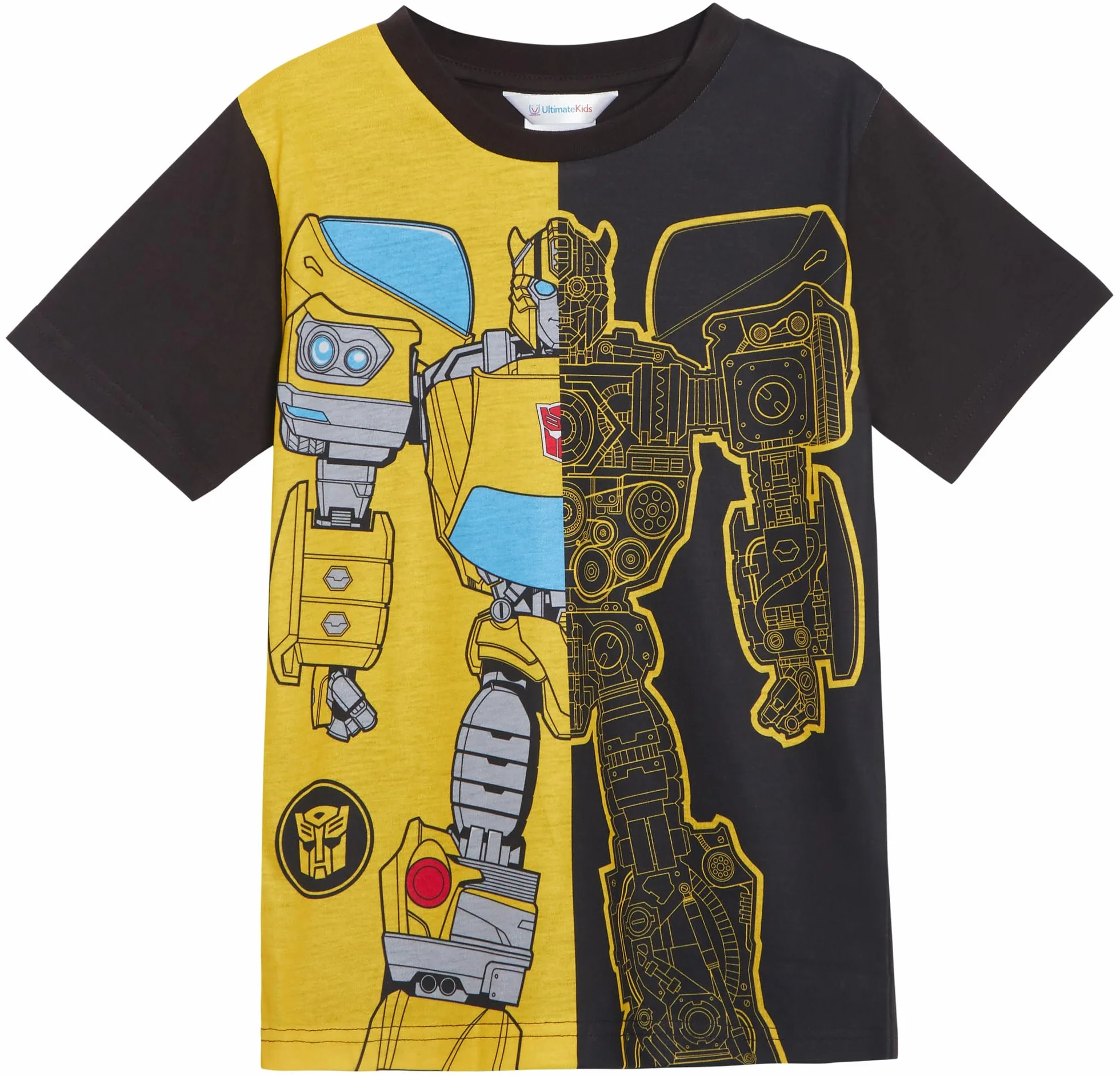 Transformers Chłopięce 3-pak T-shirtów Bumblebee Optimus Prime Megatron Dress Up Tees Topy