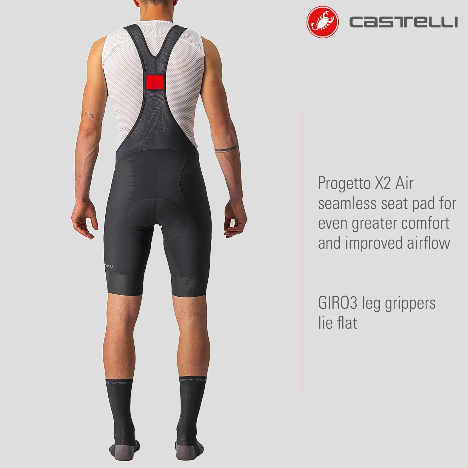 CASTELLI Endurance 3 Bibshort - Shorty Mężczyźni