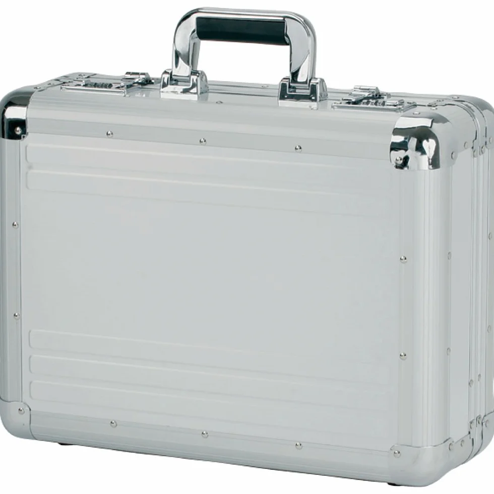 Alumaxx TAURUS Walizka na Dokumenty, Rozmiar 32 × 44 × 11 cm, Srebrny