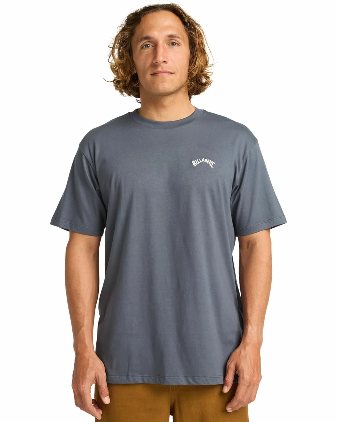 Billabong Męska koszulka z dzianiny z krótkim rękawem Arch Crew SS Czarna M