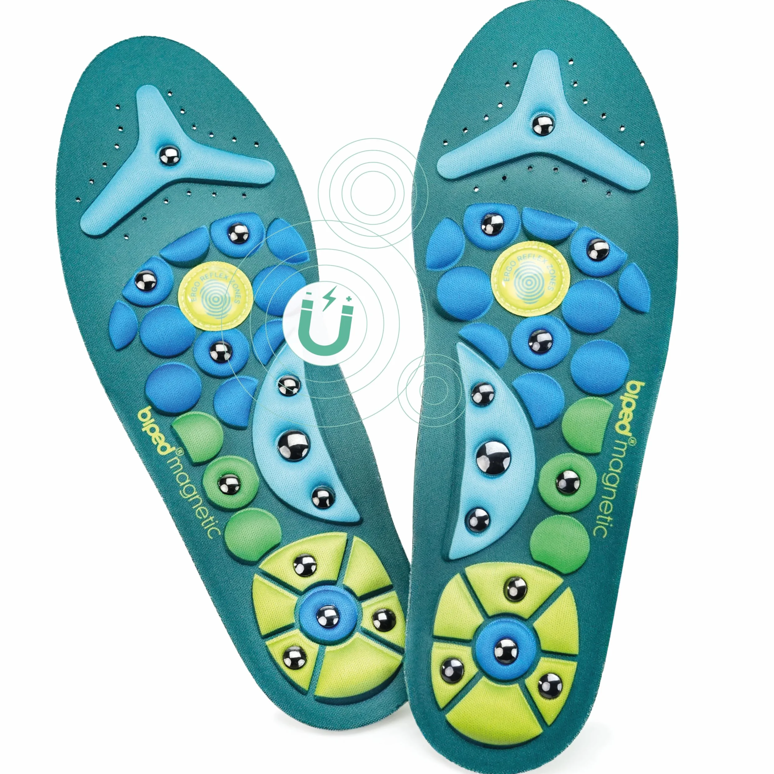 biped oryginalne magnetyczne wkładki akupresurowe dla mężczyzn i kobiet - również na zapalenie powięzi podeszwowej, płaskostopie i do masażu stóp z2930(S = 36-39)