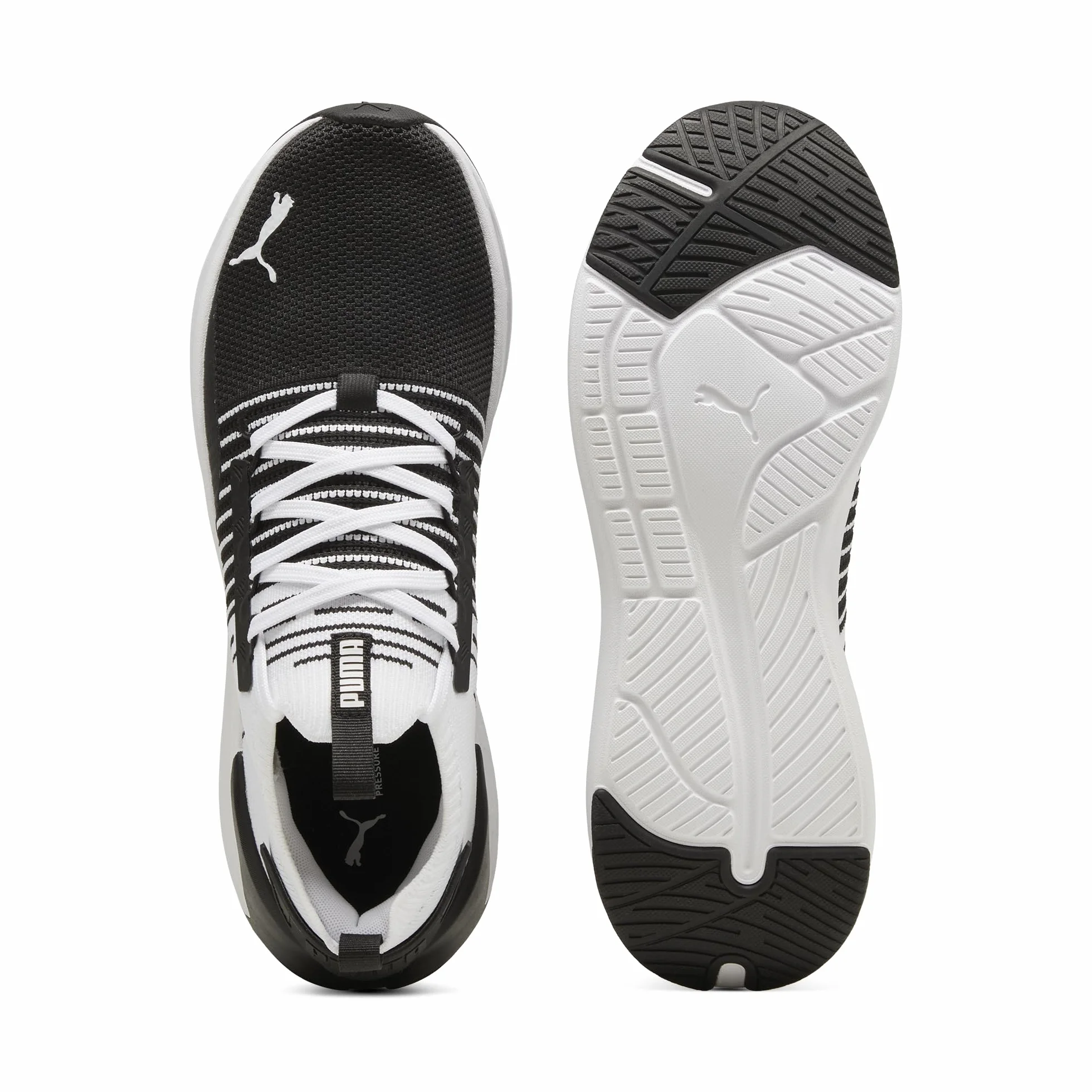 PUMA Softride Symmetry FuzionSneaker męskie, Puma Czarny chłodny ciemnoszary PUMA biały, 43 EU