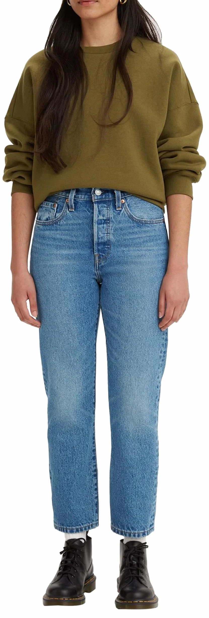 Levi's 501 Crop - Dżins Kobiety