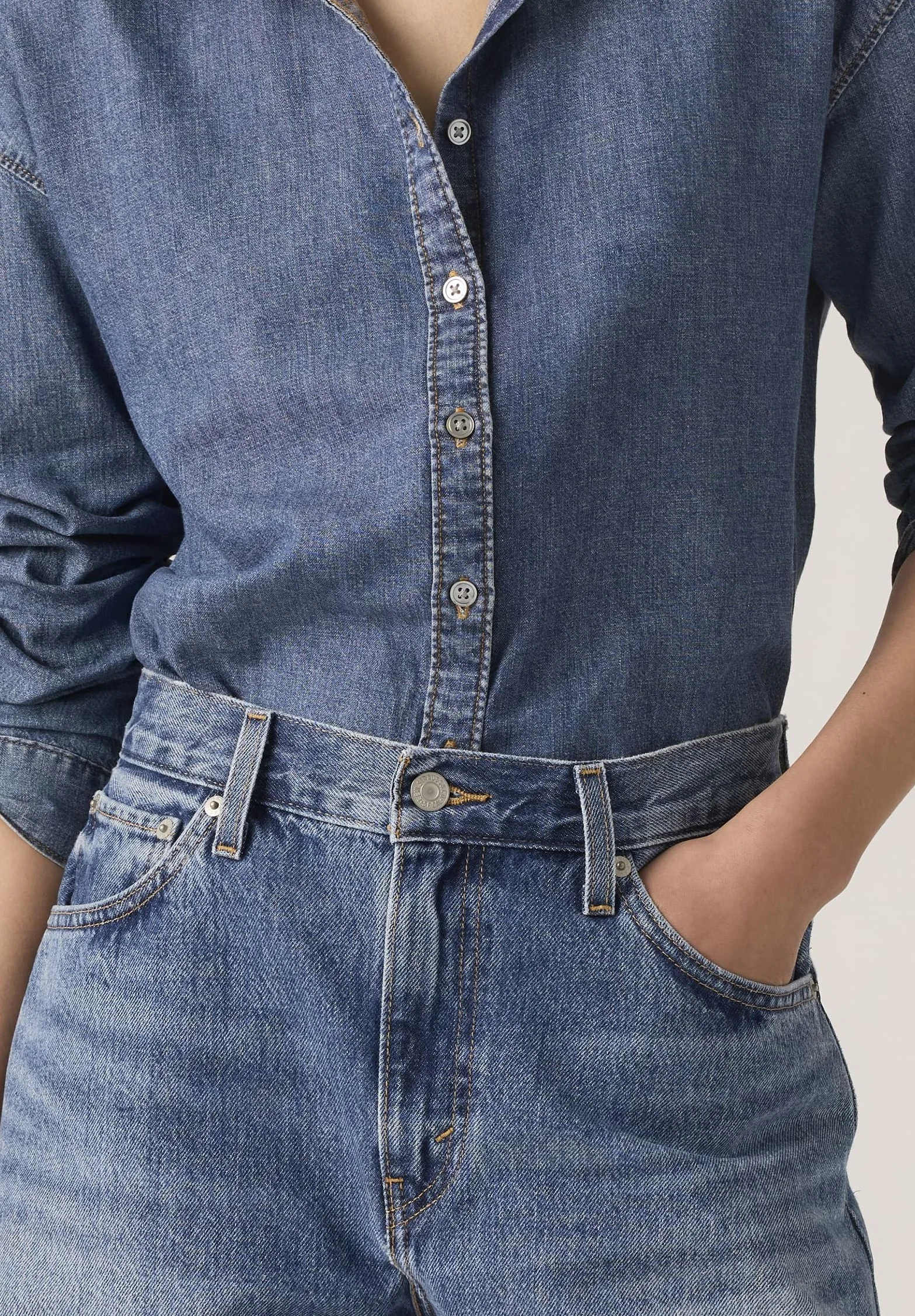 Levi's High Baggy Short - Shorty Kobiety