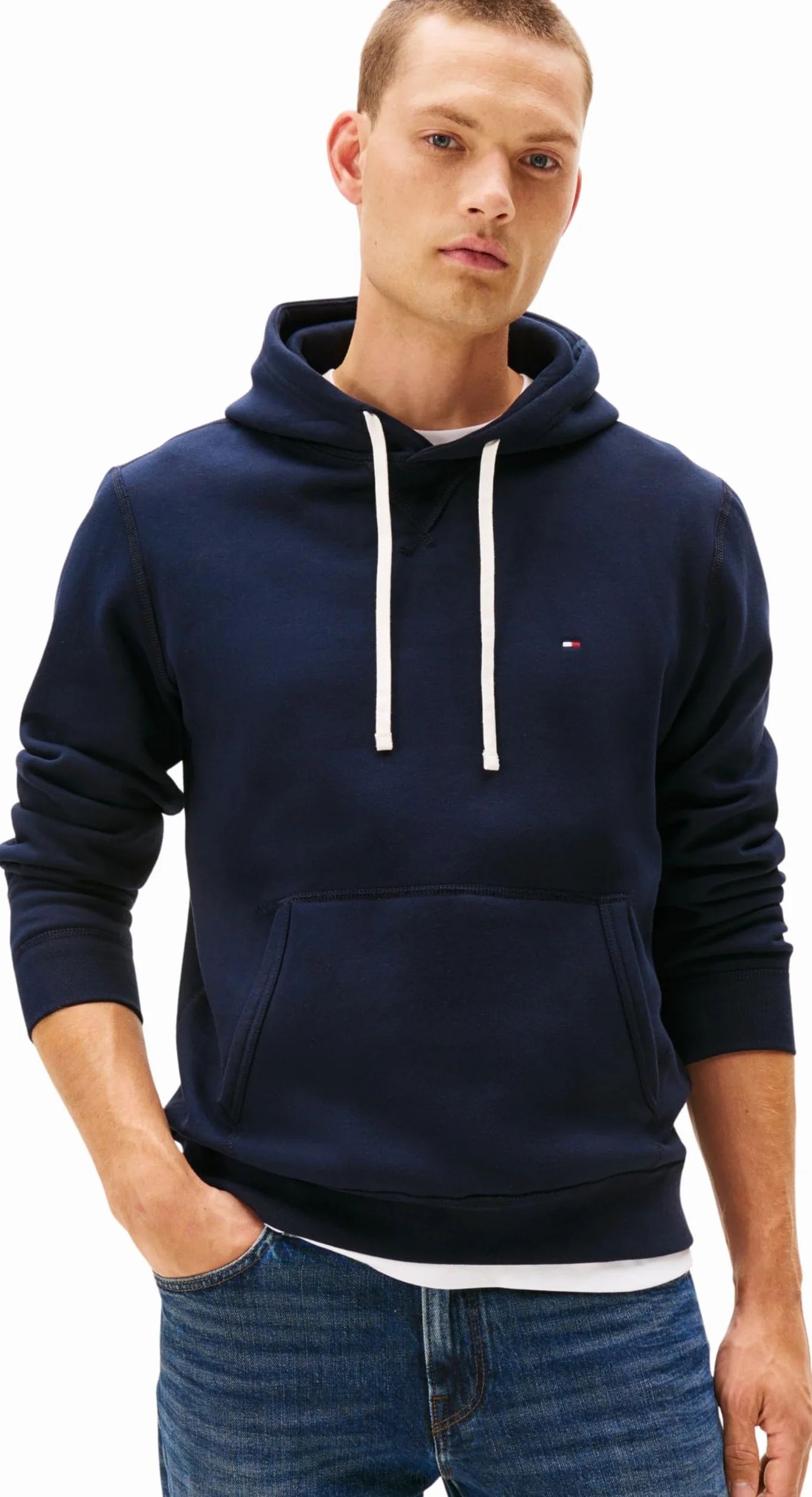 Tommy Hilfiger Bluza z kapturem Mężczyźni Bluza Polarowa Essential Mw0mw37230