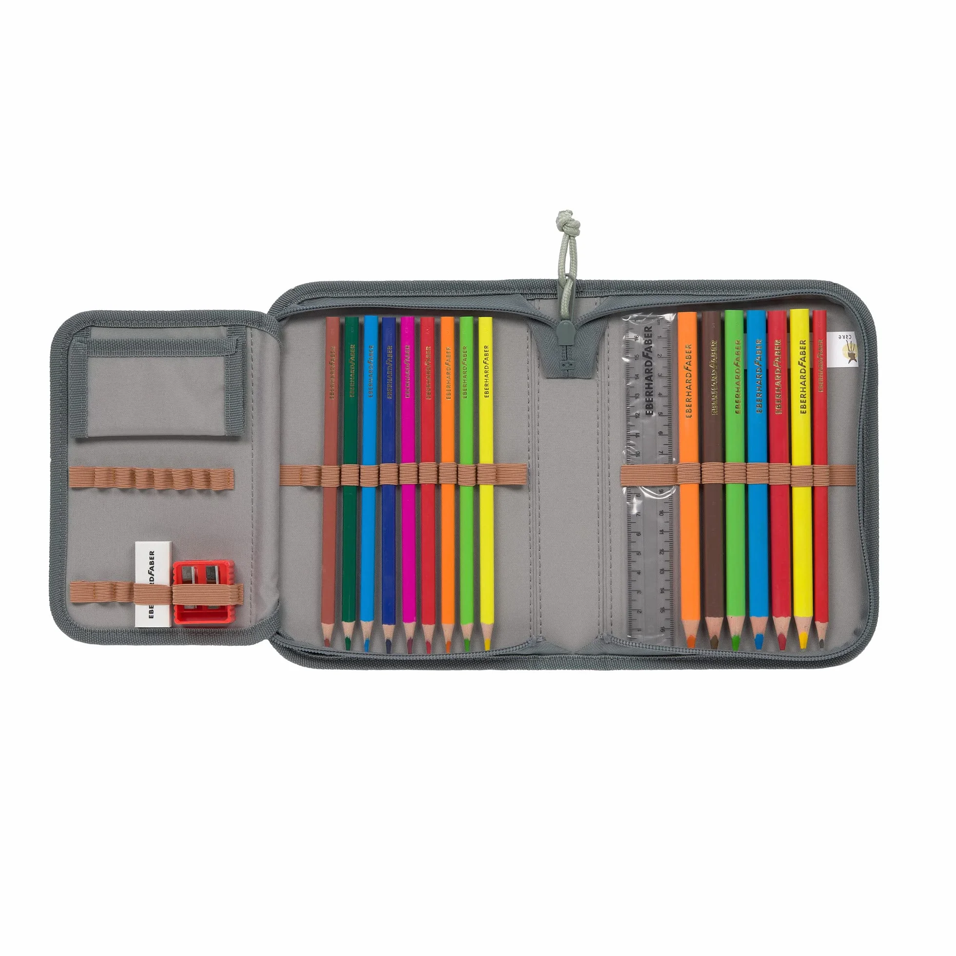 Lässig Flexy Unique Plecak z Wyposażeniem, Niebieski, 20 x 26 x 38 cm; 1.6 kg, 7 Elementów, 19 Litrów