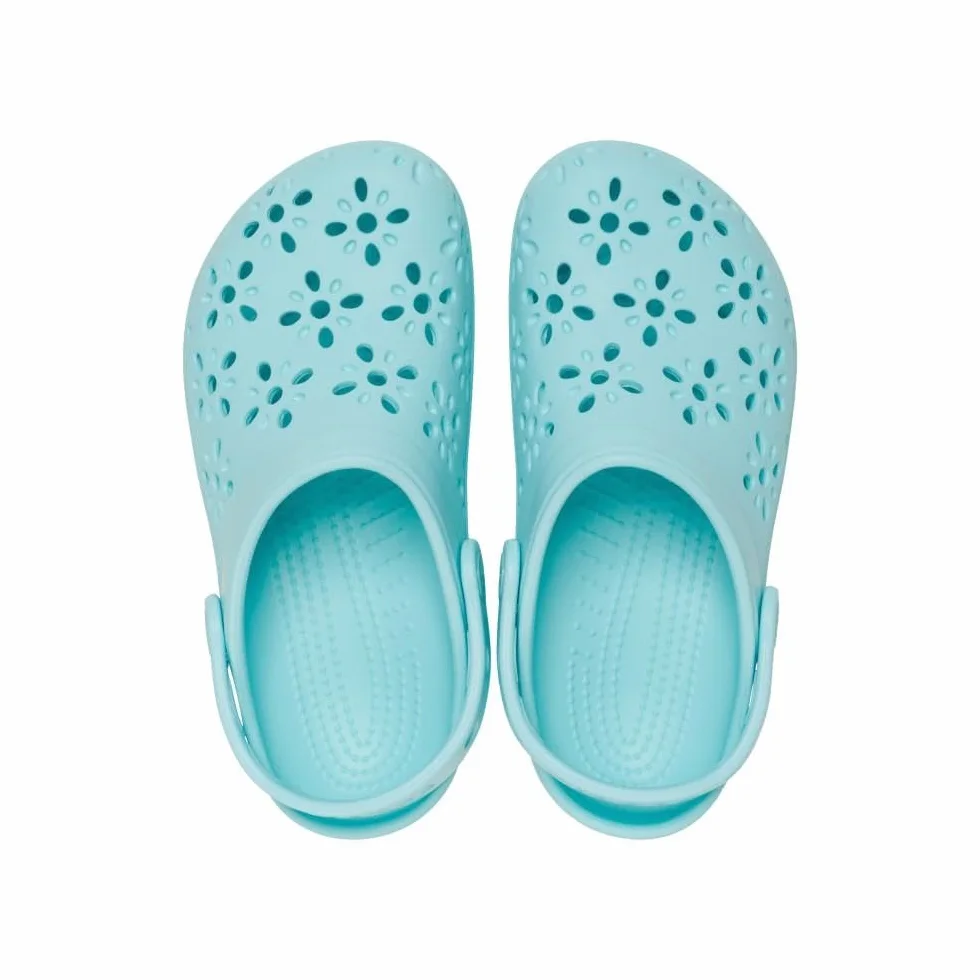 Crocs Uniseks - dzieci Classic Floral Cut Out Clog KChodak