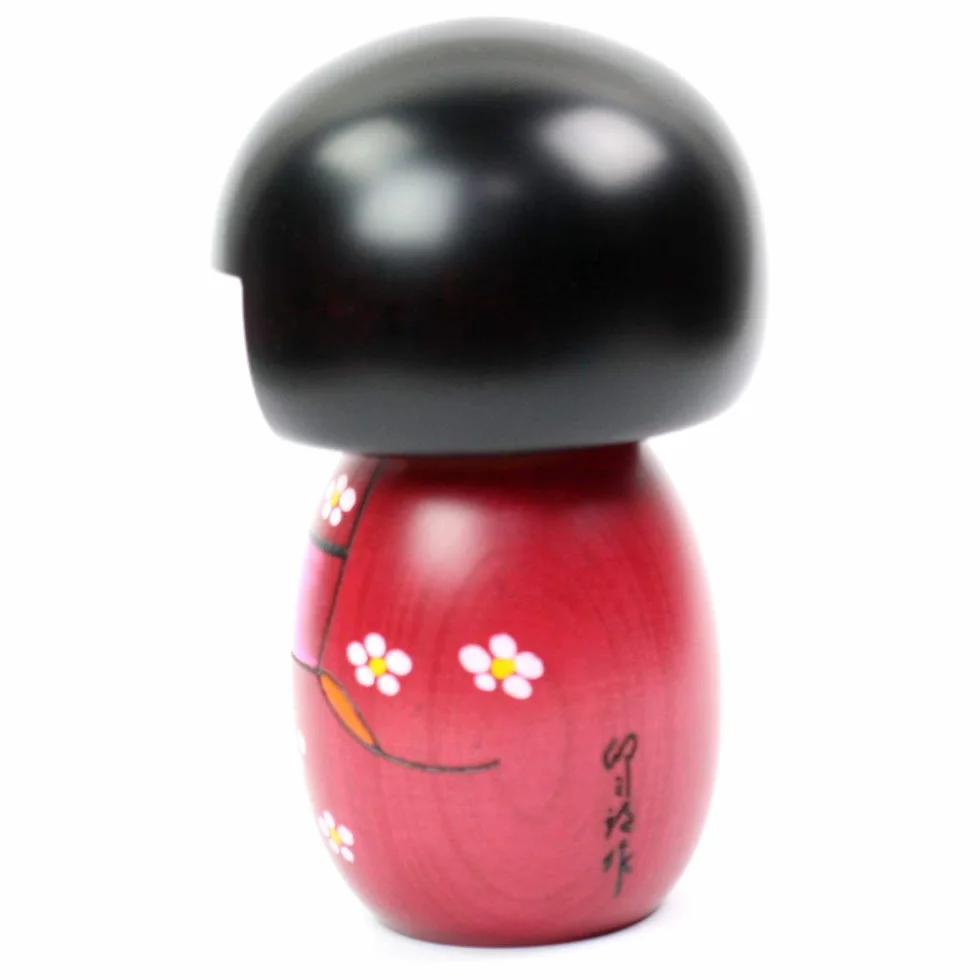 Japoński Kokeshi Hanazono