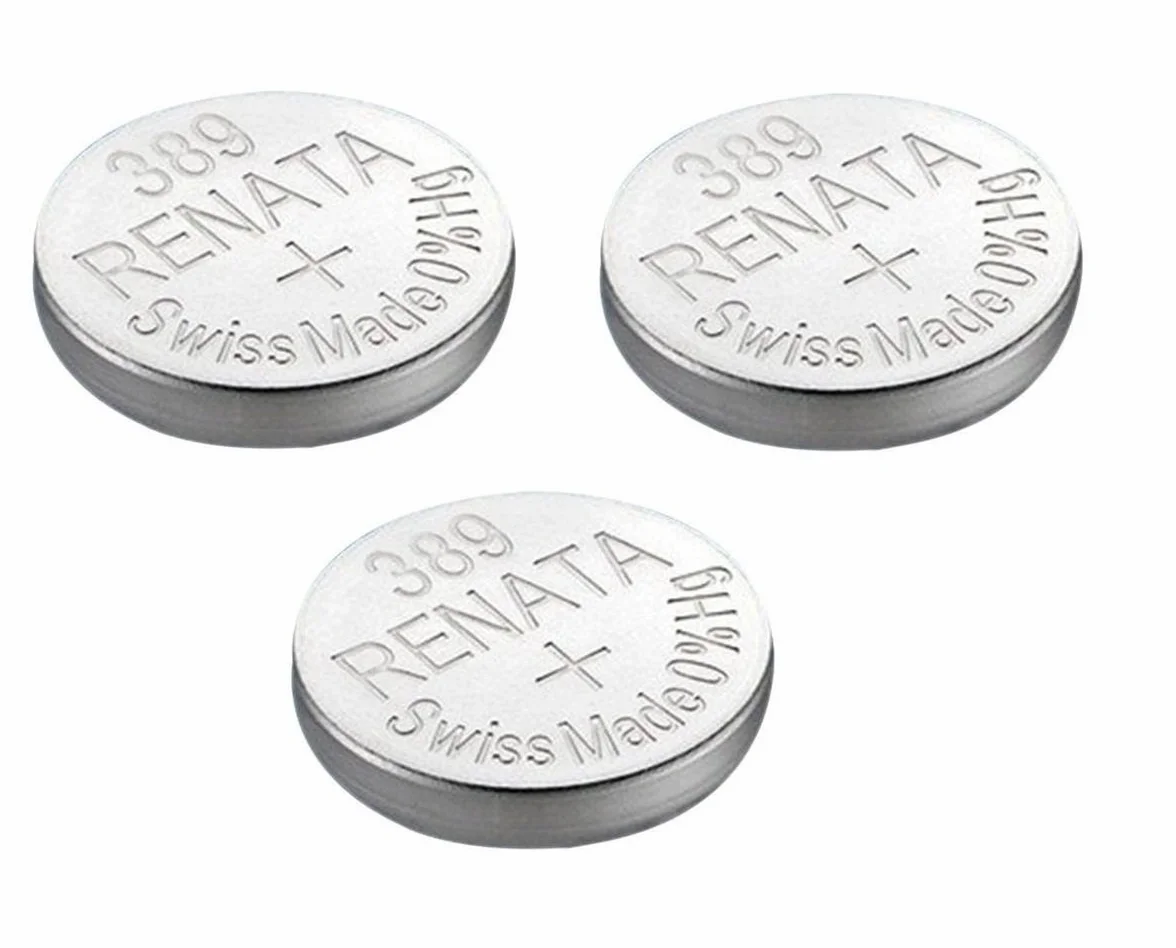 Renata Bateria zegarka Swiss Made Renata 389 lub SR1130SW lub AG10 1,5 V (3 x 389 lub SR 1130 SW)
