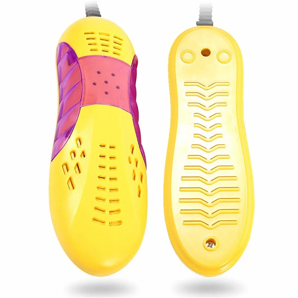 Fydun Portable Dry Shoe & Boot Dryer & Warmer Voilet Light Heater Podgrzewacz do butów Suszarka do butów Odświeżacz powietrza Osuszacz Plastikowa obudowa Wtyczka EU