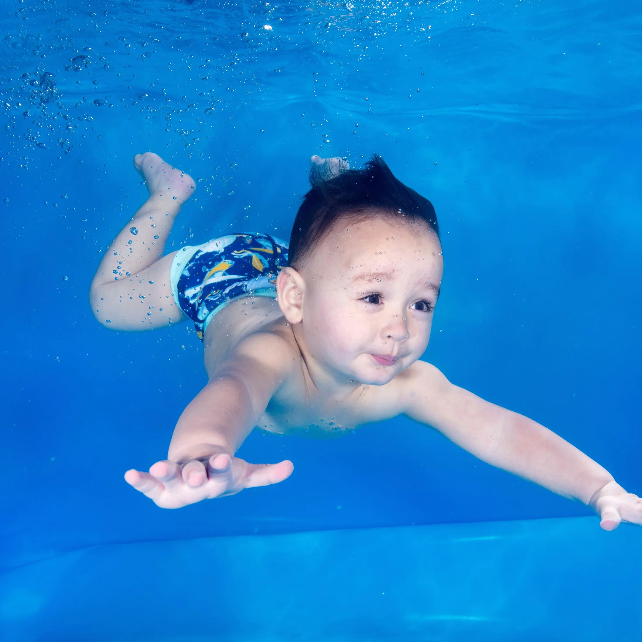 Splash About Happy Nappy Duo Wiederverwendbare Schwimmwindel, Up in the Air, 2-3 lata