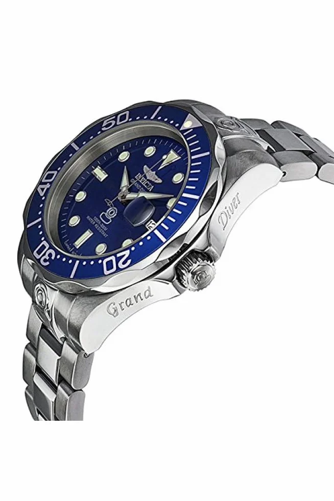 Invicta Grand Diver Męski zegarek automatyczny ze stali nierdzewnej - 47 mm