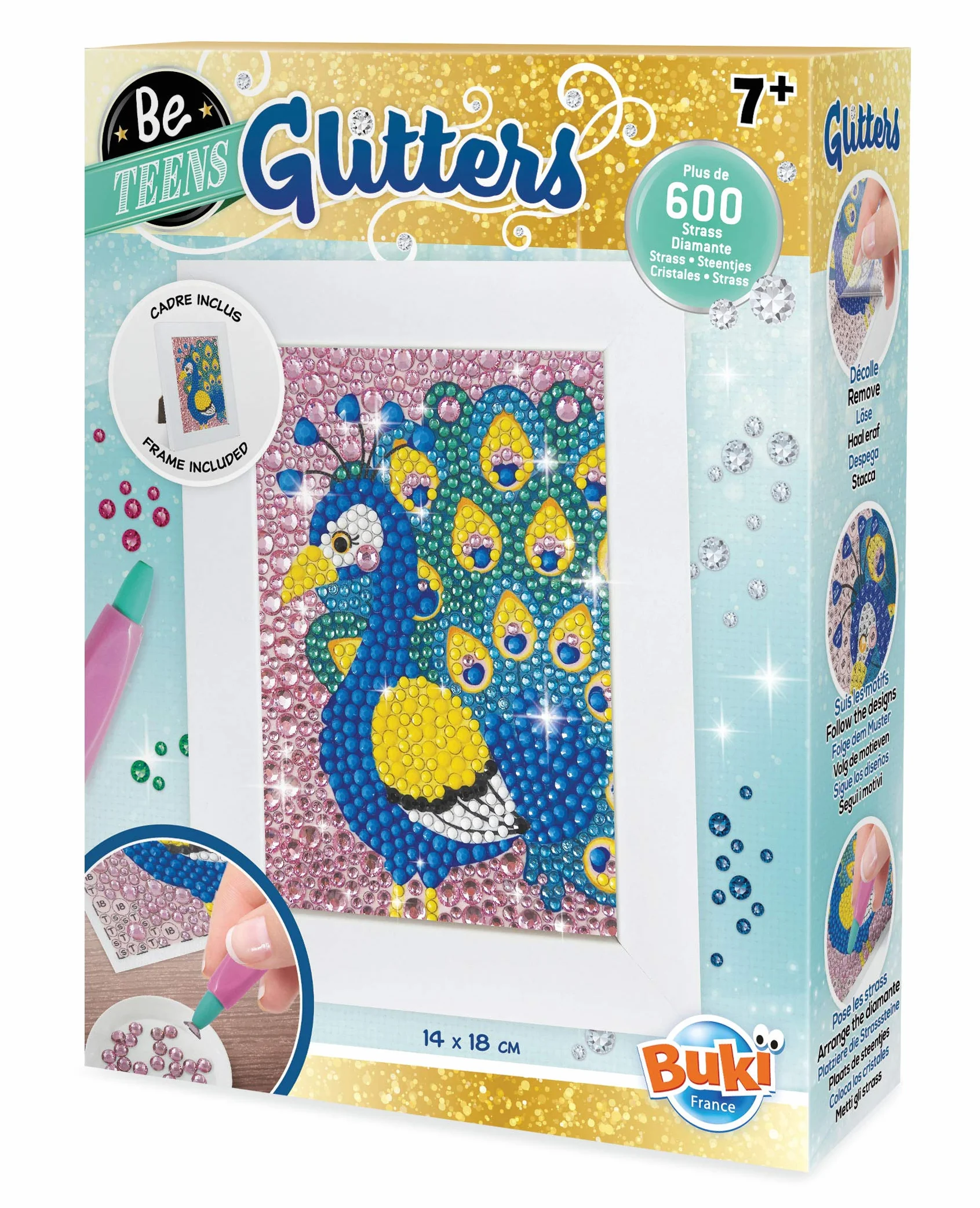 Buki France DP012 Be Teens Glitters-Paw