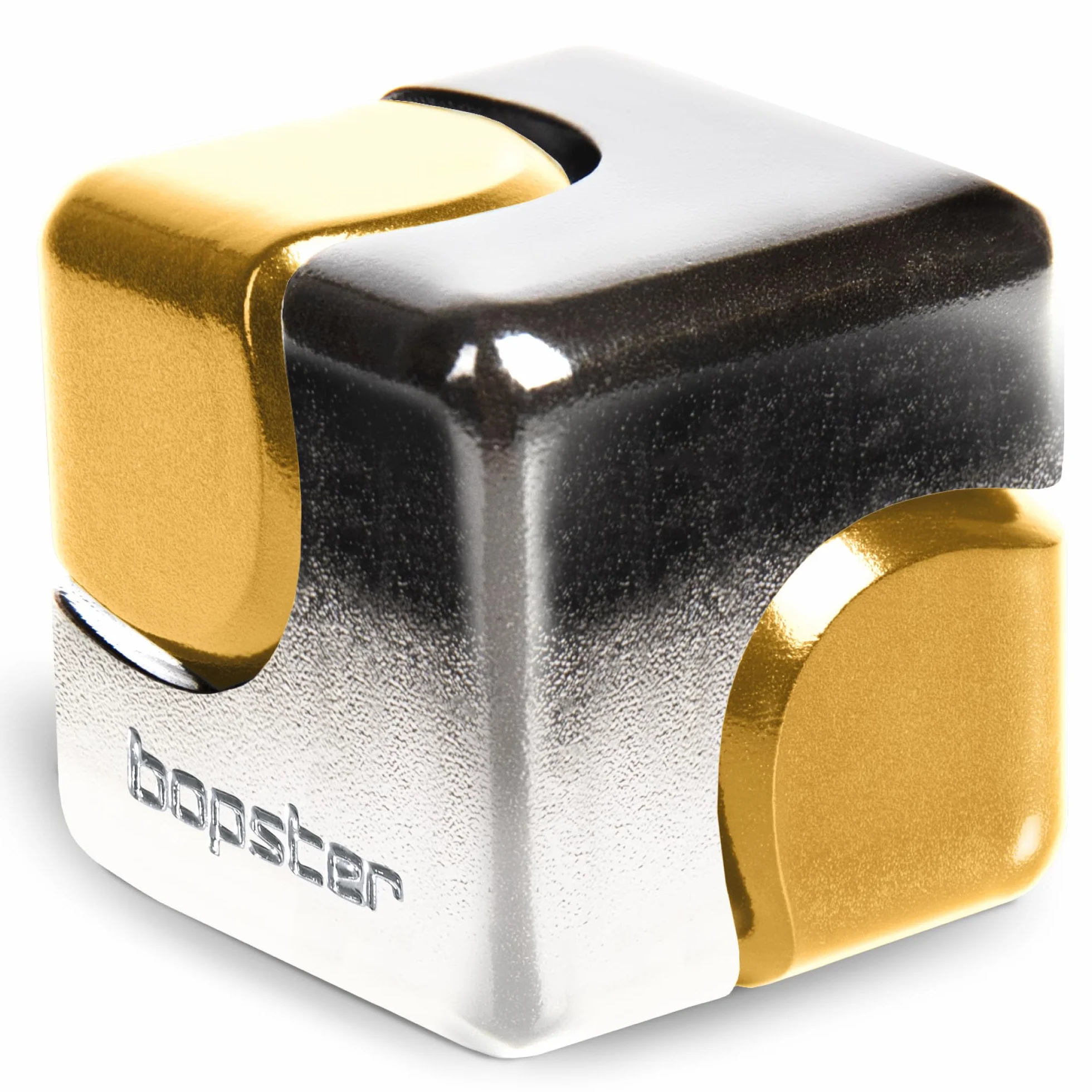 Anty Stress Fidget Spinner Metal Hand Spinner Zabawki biurowe Zabawki sensoryczne Przeciwstresowe dla dorosłych, antystresowe Dziecko Fidget Toy ADD ADD Autyzm - Srebrny/Złoty
