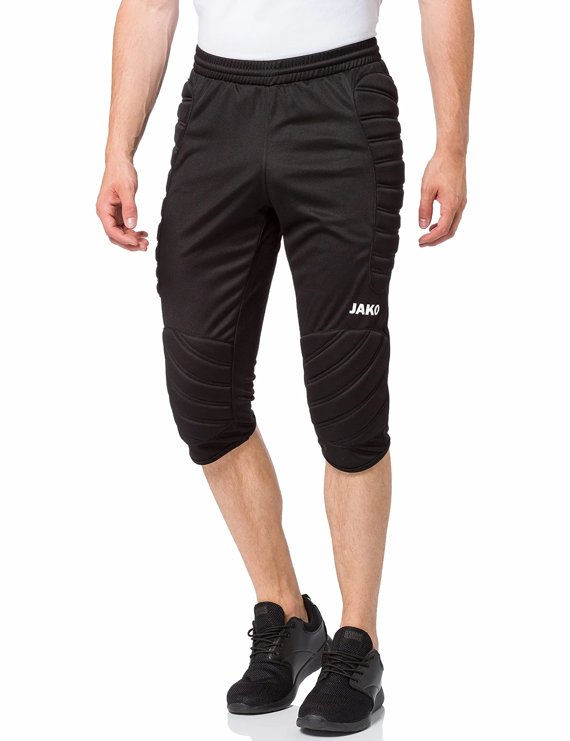JAKO Męskie spodnie bramkarskie (wszystkie długości) TW-Capri Striker, czarne, XXL, 8938
