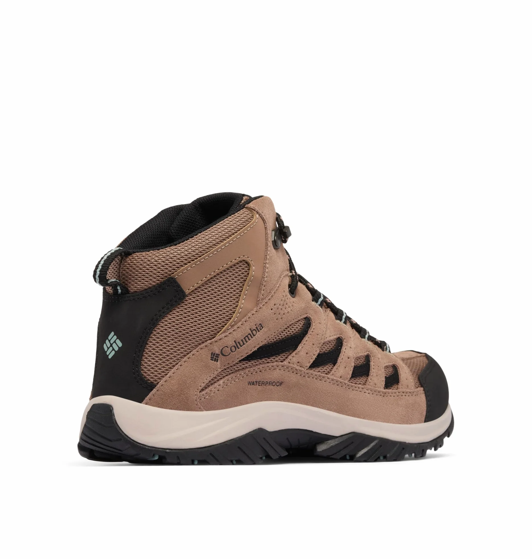Columbia Męskie wodoodporne buty trekkingowe Crestwood Mid, Ziele angielskie kruszony niebieski, 50 EU